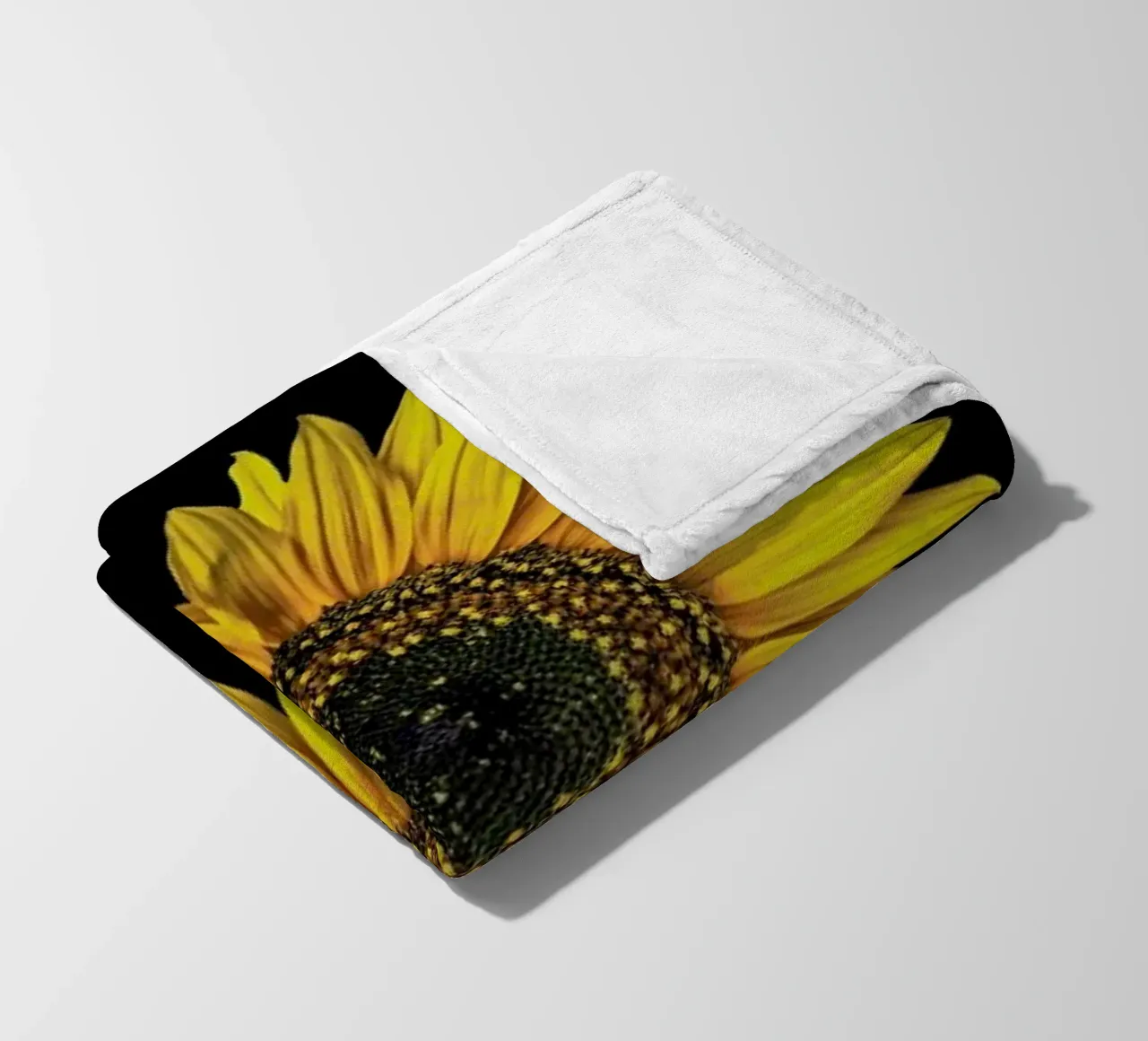 Sunflower Fleecedecke von Curious Collections by Marielle Leenders