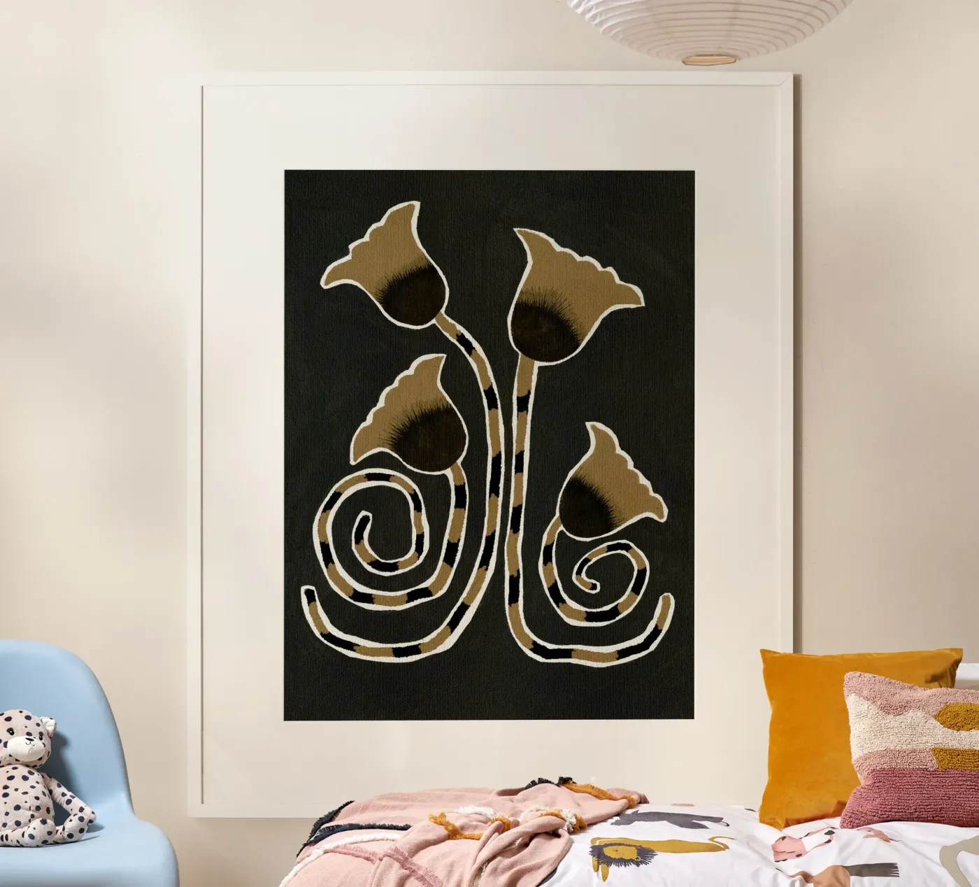 Delicate Bloom 9 poster by Shatha Al Dafai