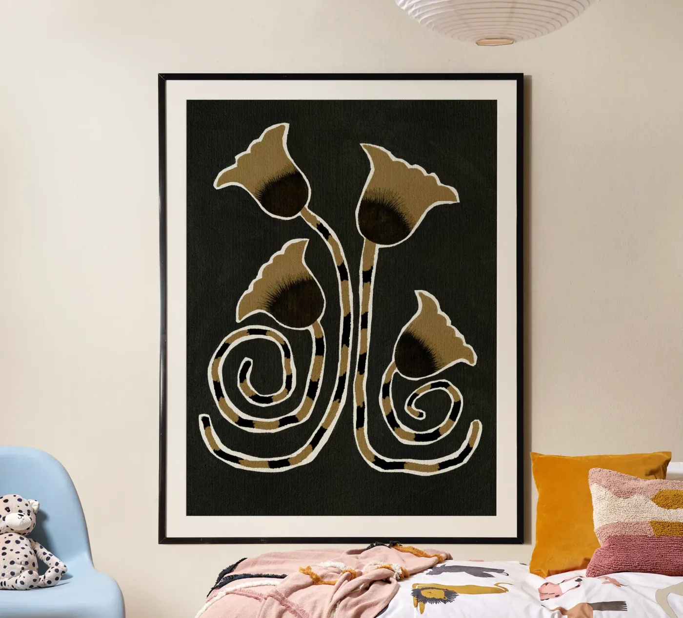 Delicate Bloom 9 poster by Shatha Al Dafai