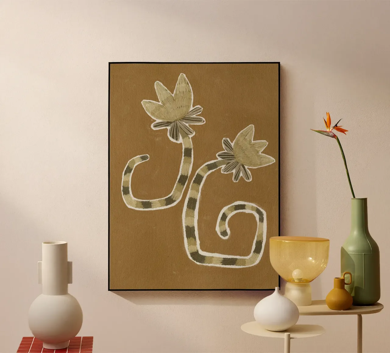 Delicate Bloom 8 plexiglass da Shatha Al Dafai