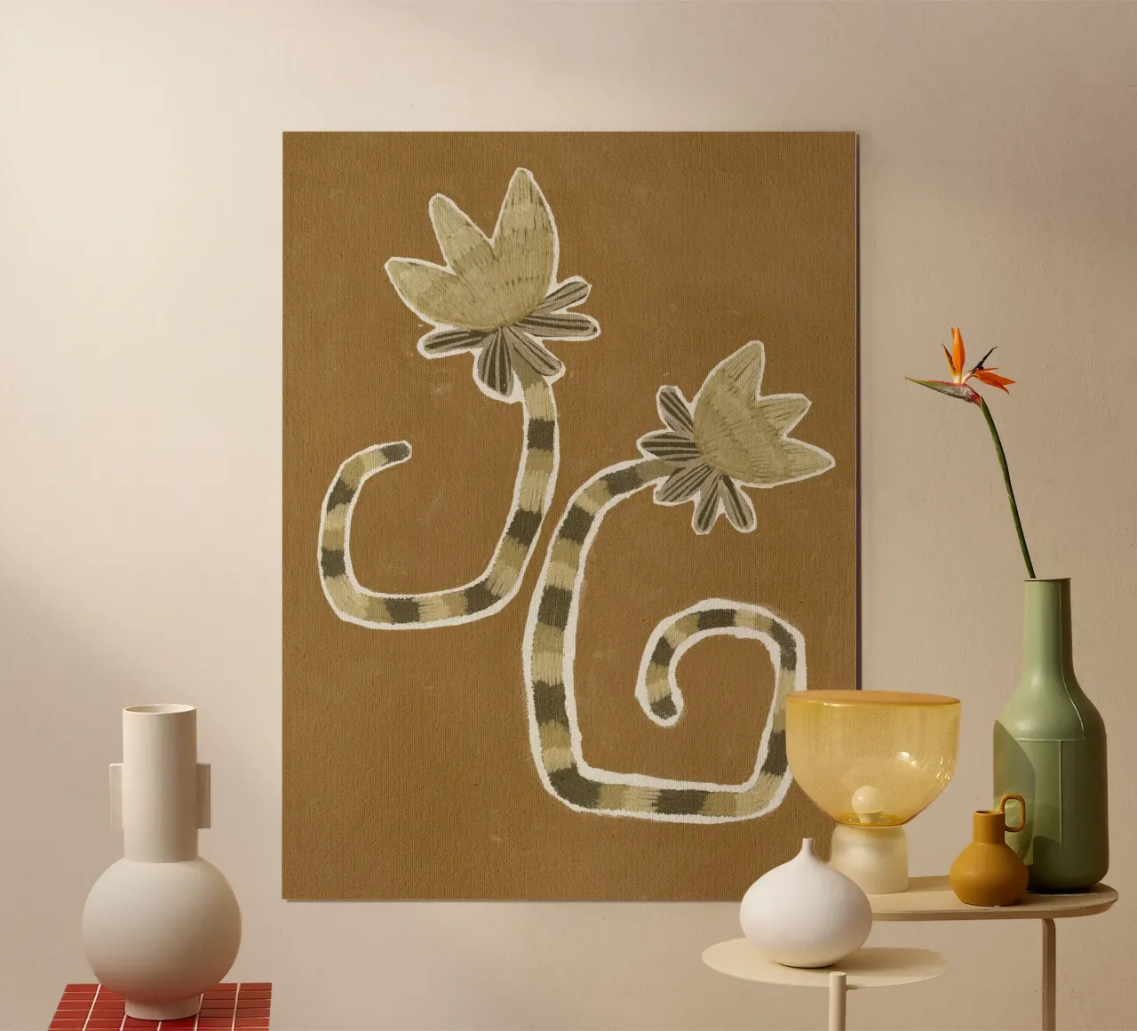 Delicate Bloom 8 poster da Shatha Al Dafai