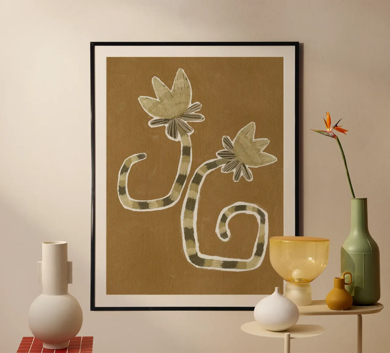 Delicate Bloom 8 poster da Shatha Al Dafai