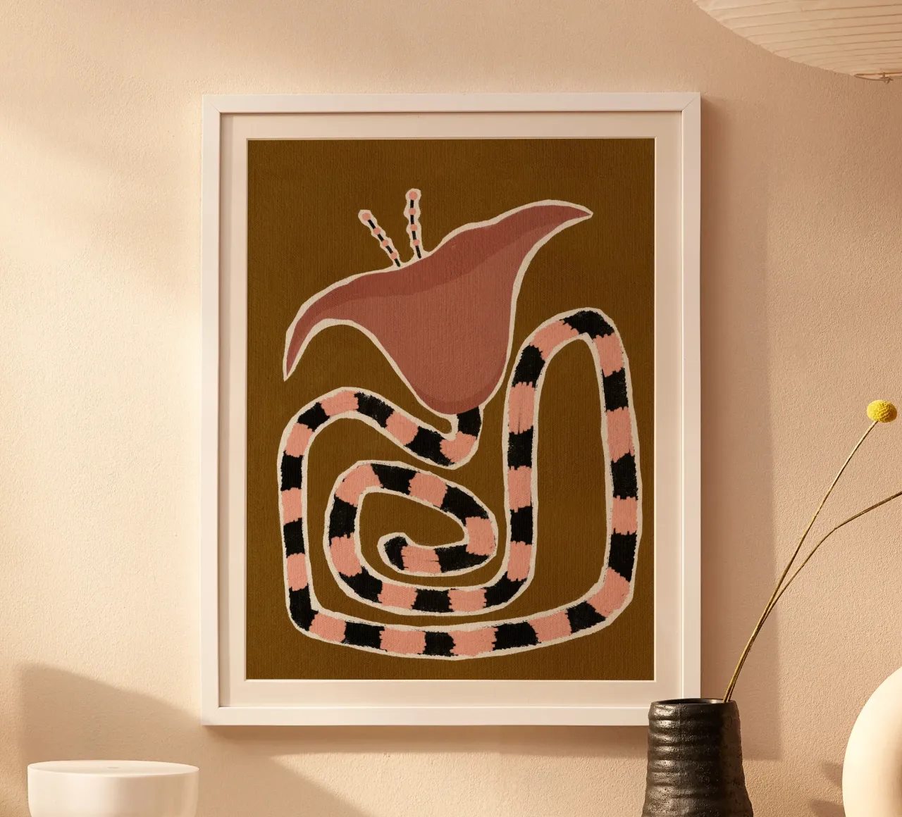 Delicate Bloom 7 poster da Shatha Al Dafai