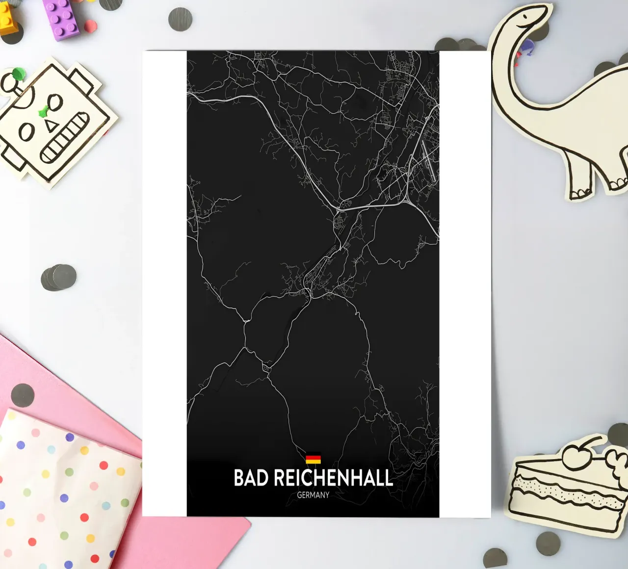 Bad Reichenhall DE sticker sheet by Christopher Adams