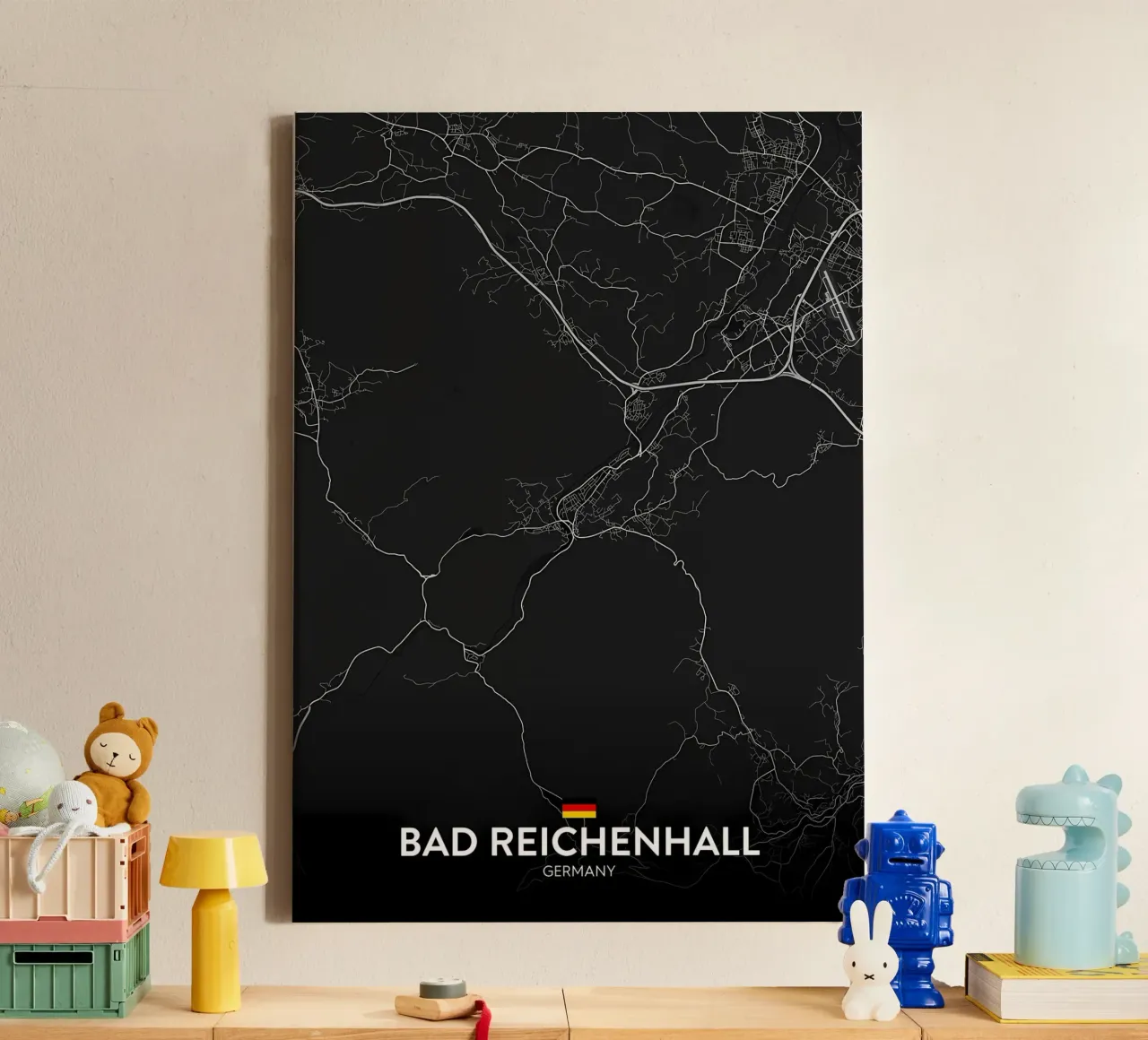 Bad Reichenhall DE tela con Cornice a cassetta da Christopher Adams
