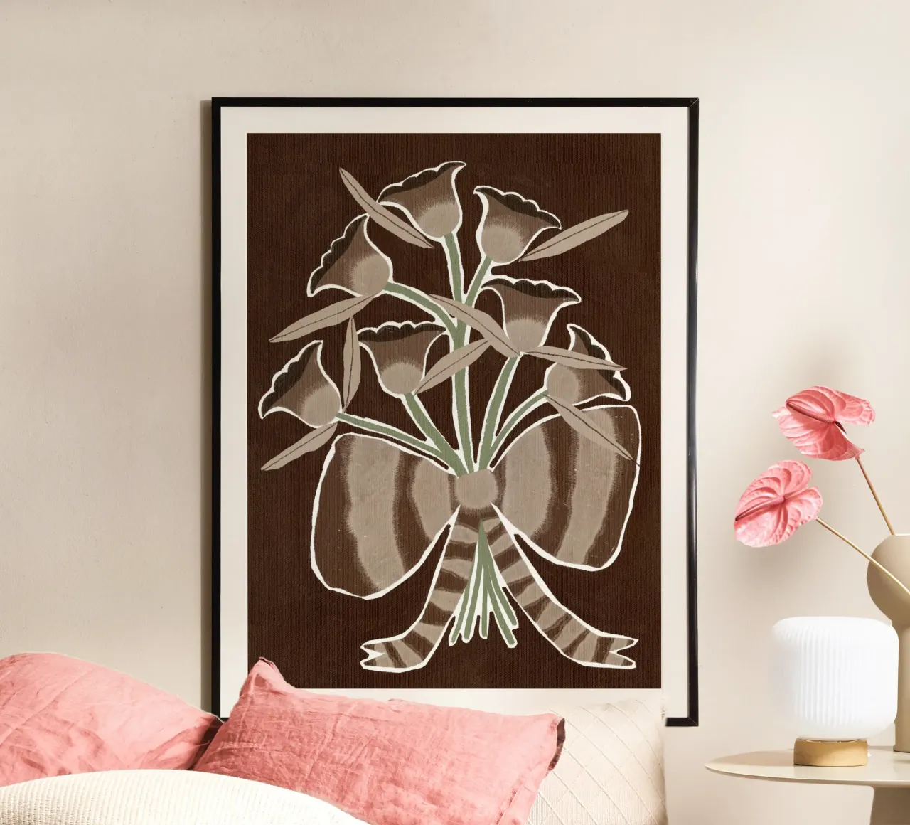 Delicate Bloom 6 poster da Shatha Al Dafai