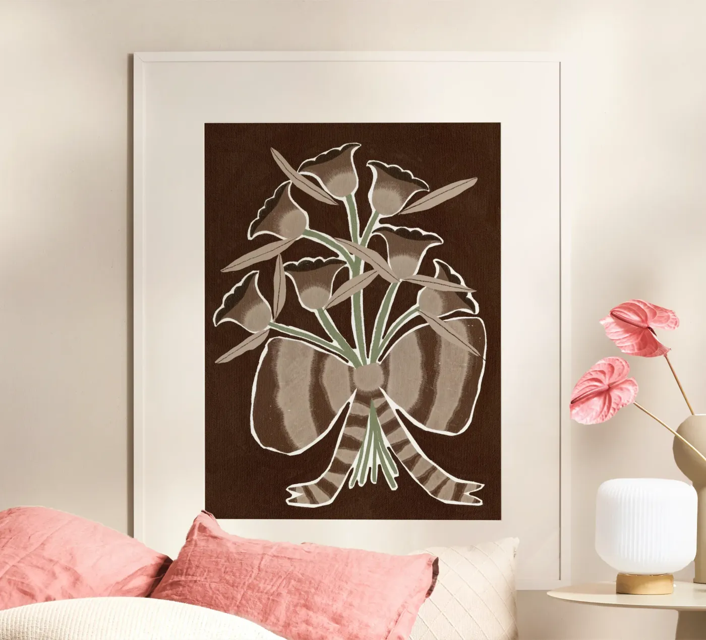 Delicate Bloom 6 poster da Shatha Al Dafai