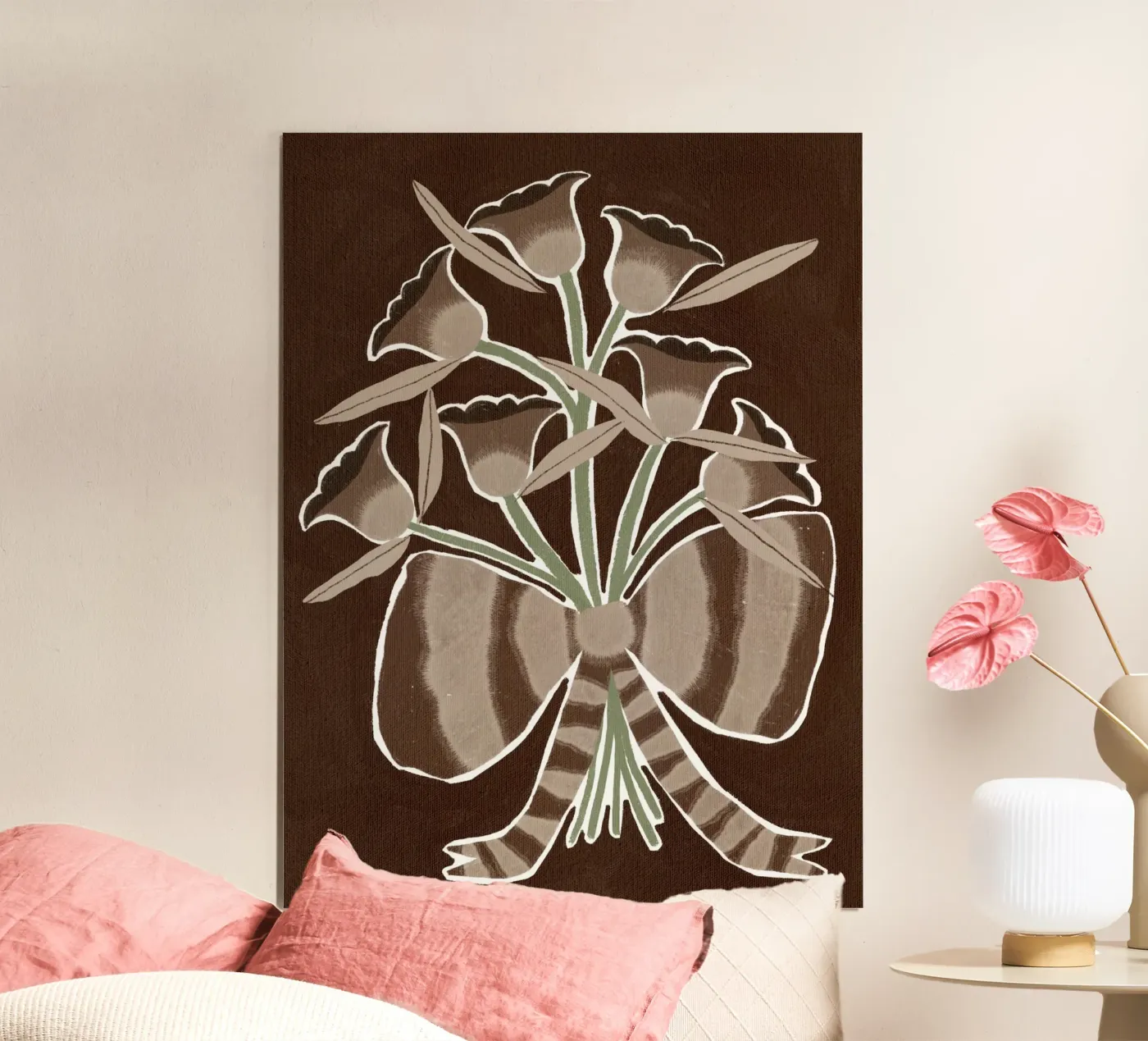 Delicate Bloom 6 poster da Shatha Al Dafai