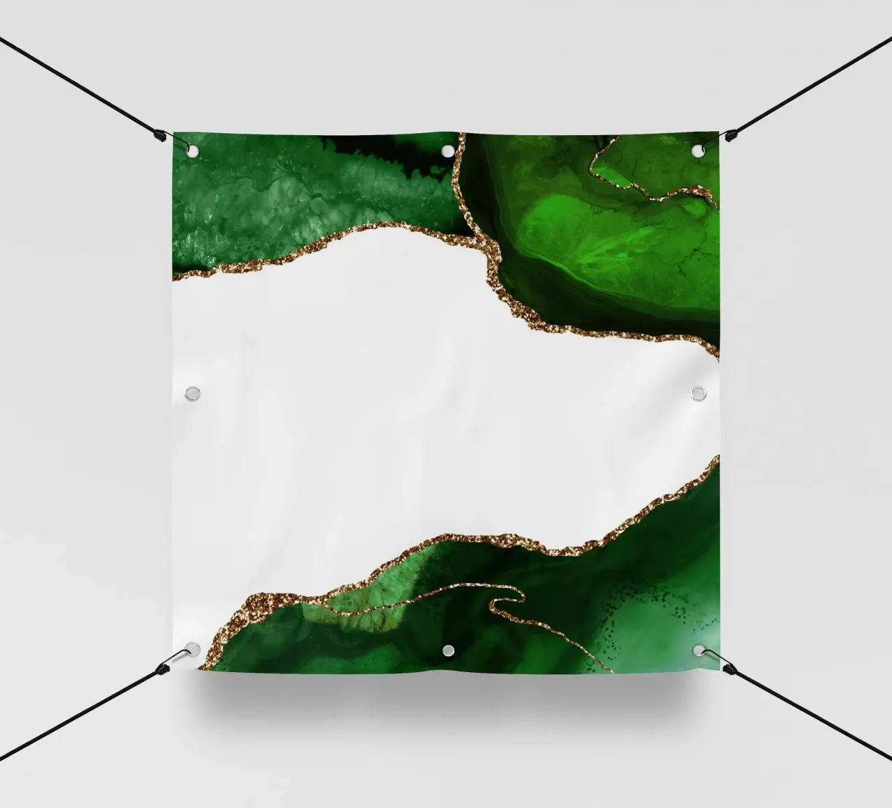 Texture agata verde e oro 29 telo in pvc da Gemstone Textures