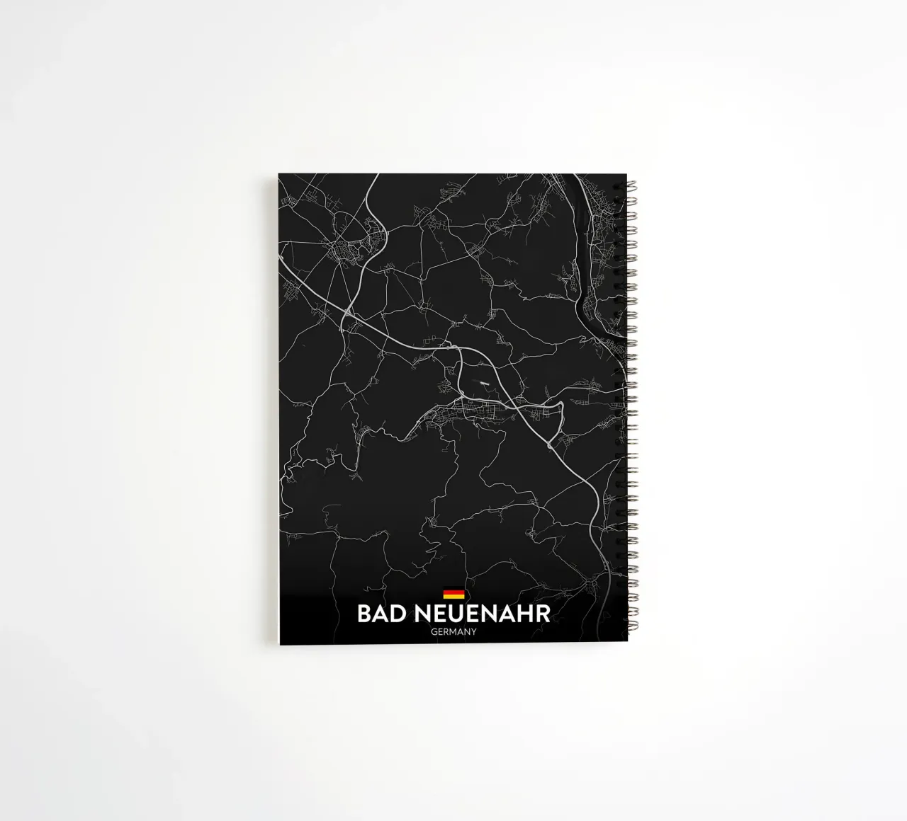 Bad Neuenahr DE spiral notebook by Christopher Adams