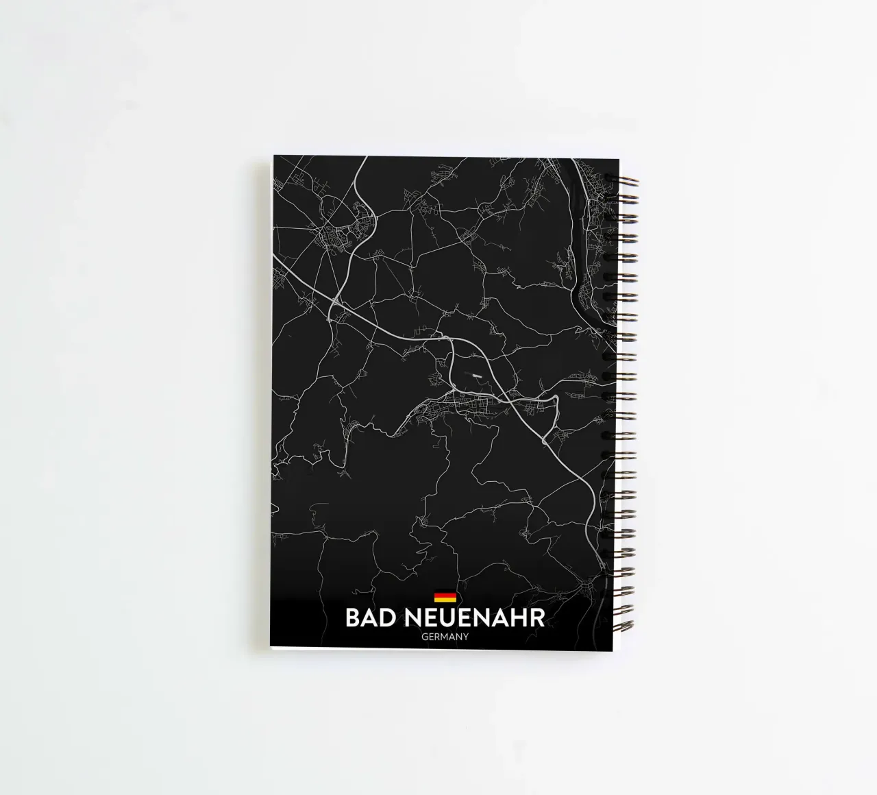 Bad Neuenahr DE spiral notebook by Christopher Adams