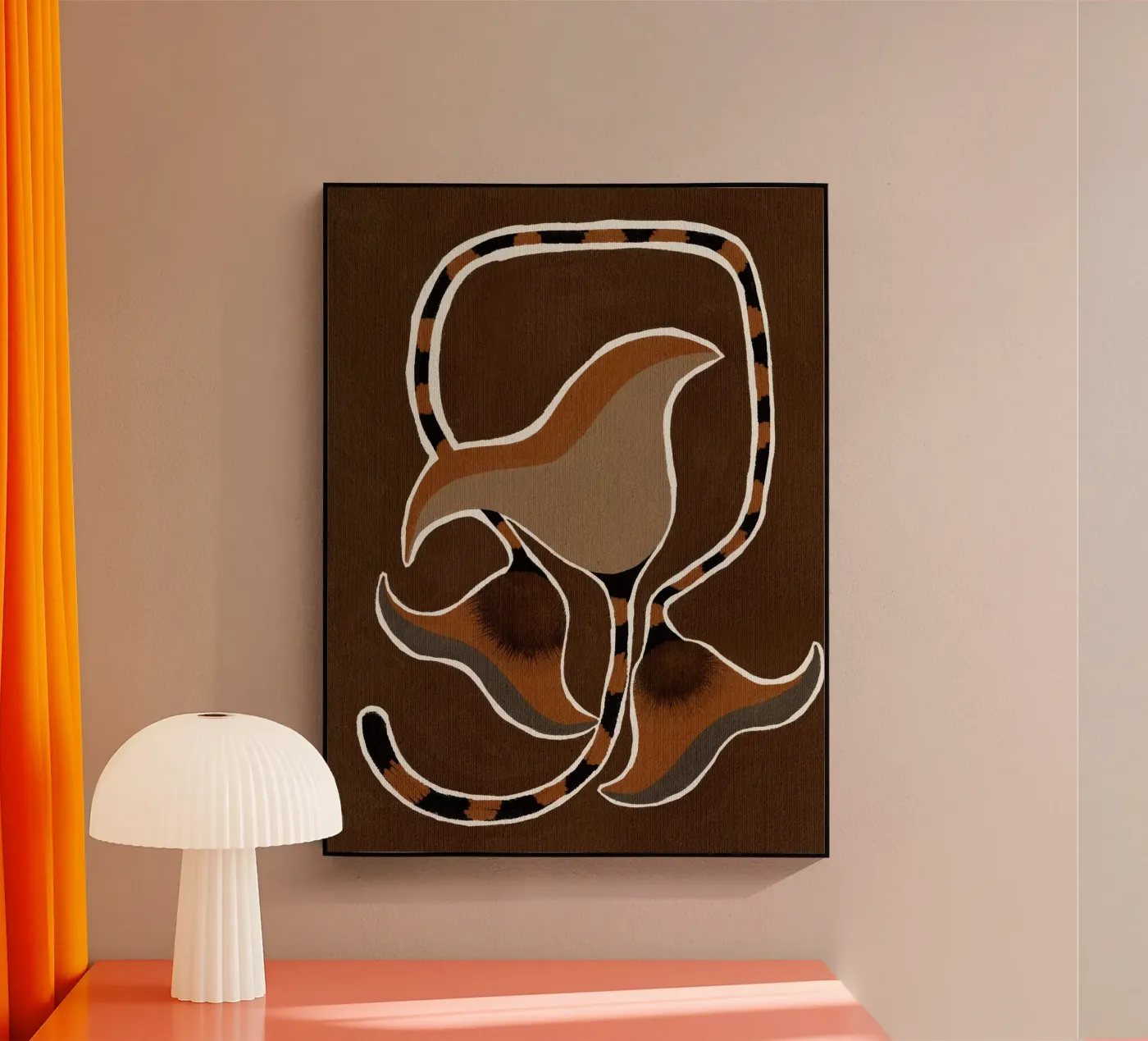 Delicate Bloom 4 plexiglas de Shatha Al Dafai