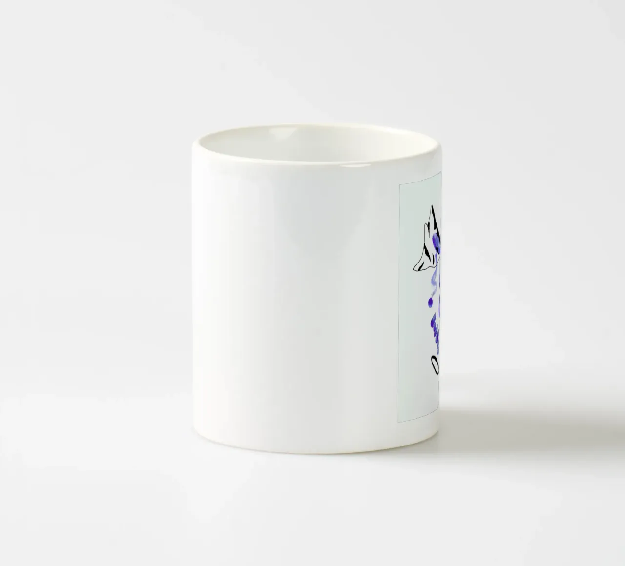Heading to the Alps tazza in ceramica da Daniela Roessler