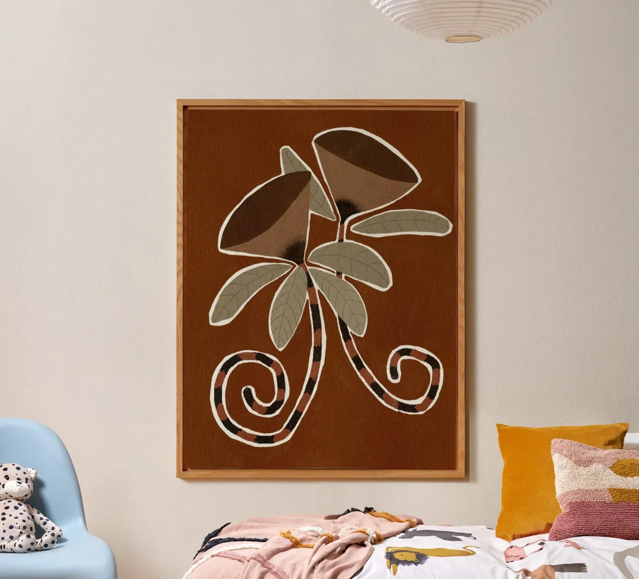 Delicate Bloom 3 alluminio dibond da Shatha Al Dafai