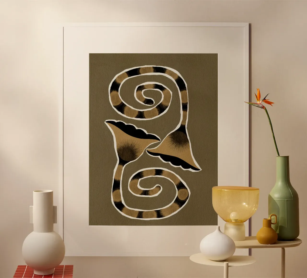 Delicate Bloom 2 poster da Shatha Al Dafai