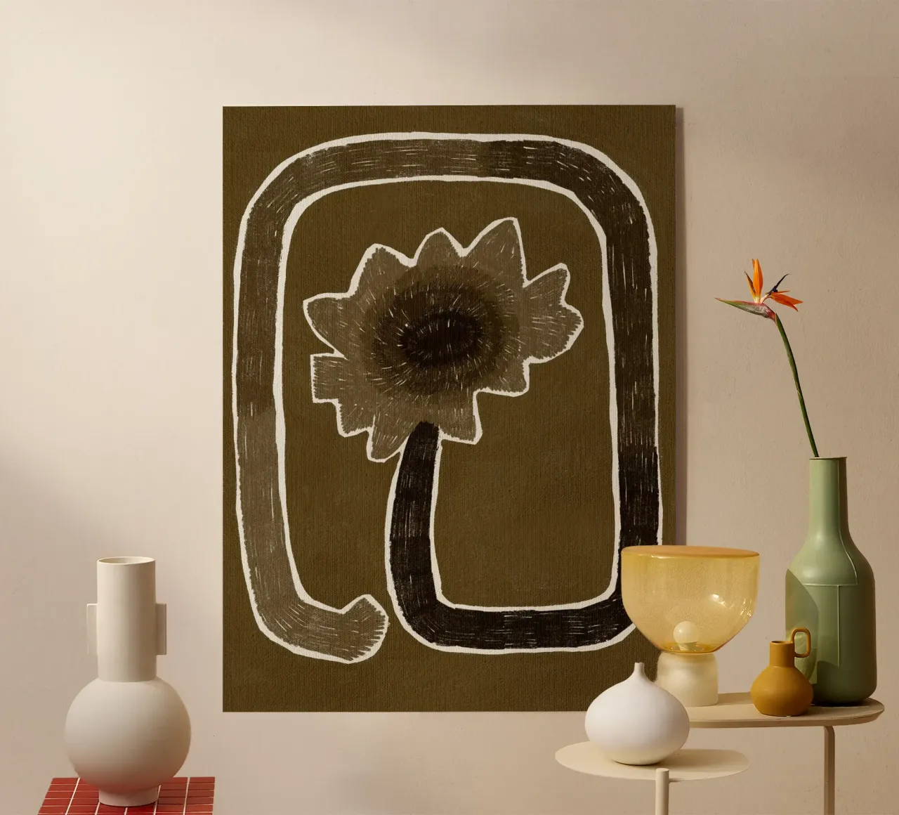 Delicate Bloom 1 plexiglass da Shatha Al Dafai