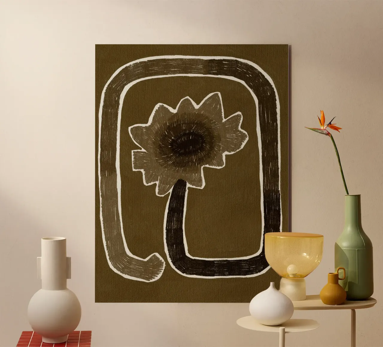 Delicate Bloom 1 alluminio dibond da Shatha Al Dafai