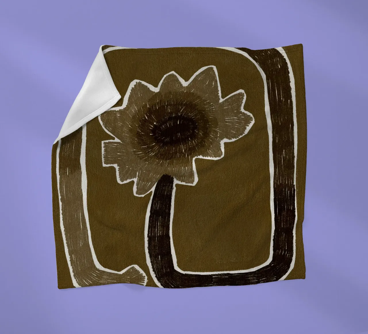 Delicate Bloom 1 coperta in pile da Shatha Al Dafai