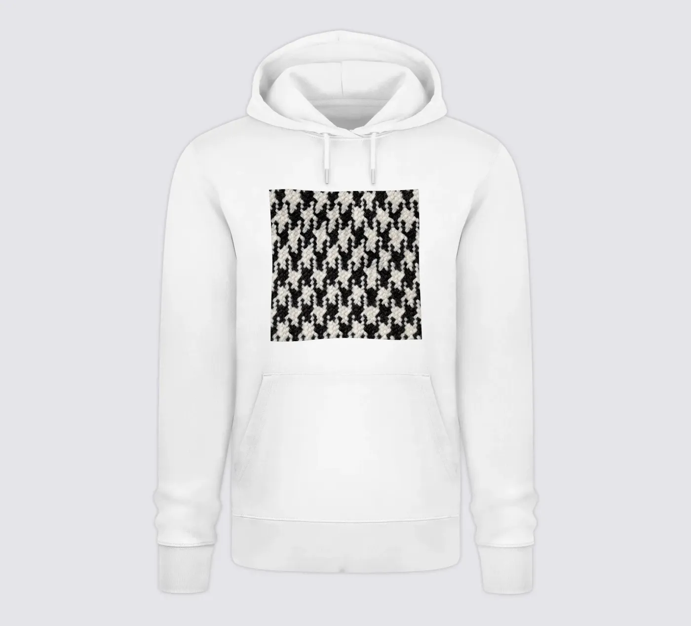 Houndstooth Pattern hoodie by Curious Collections by Marielle Leenders