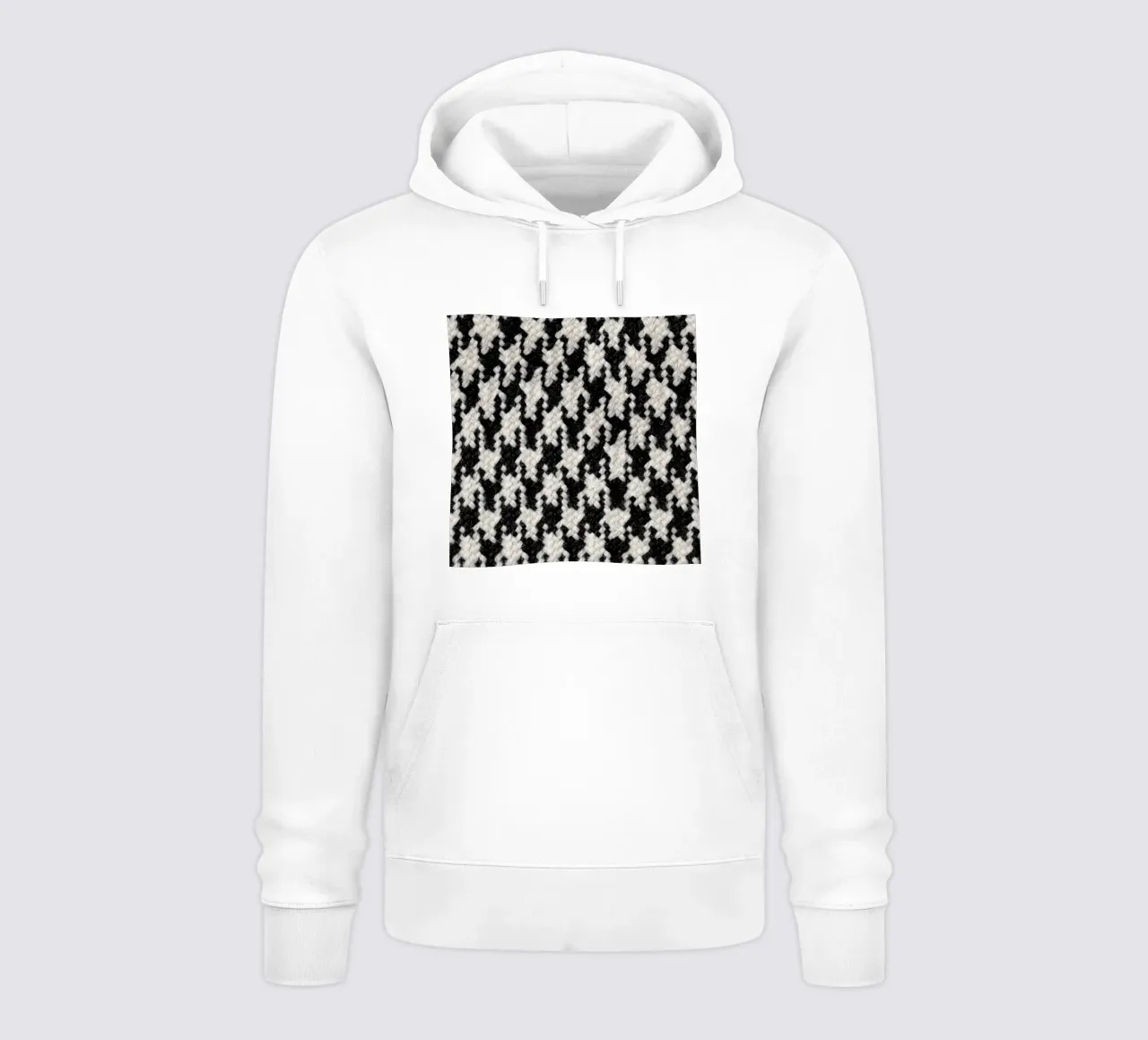 Houndstooth Pattern sweat à capuche de Curious Collections by Marielle Leenders