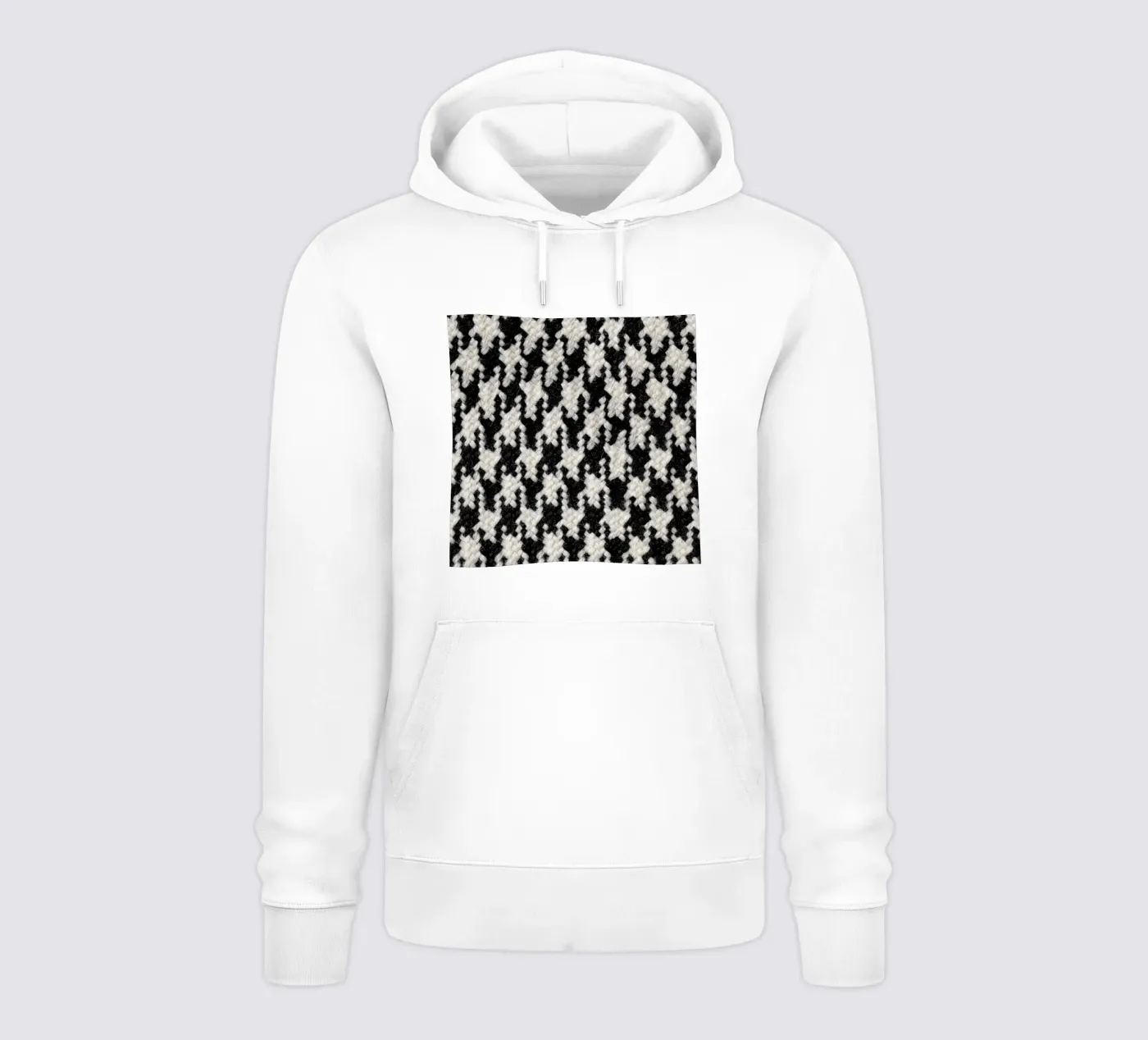 Houndstooth Pattern hoodie by Curious Collections by Marielle Leenders