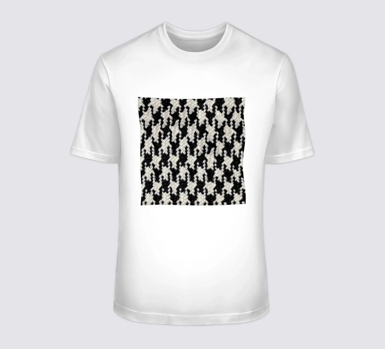 Houndstooth Pattern t-shirt da Curious Collections by Marielle Leenders