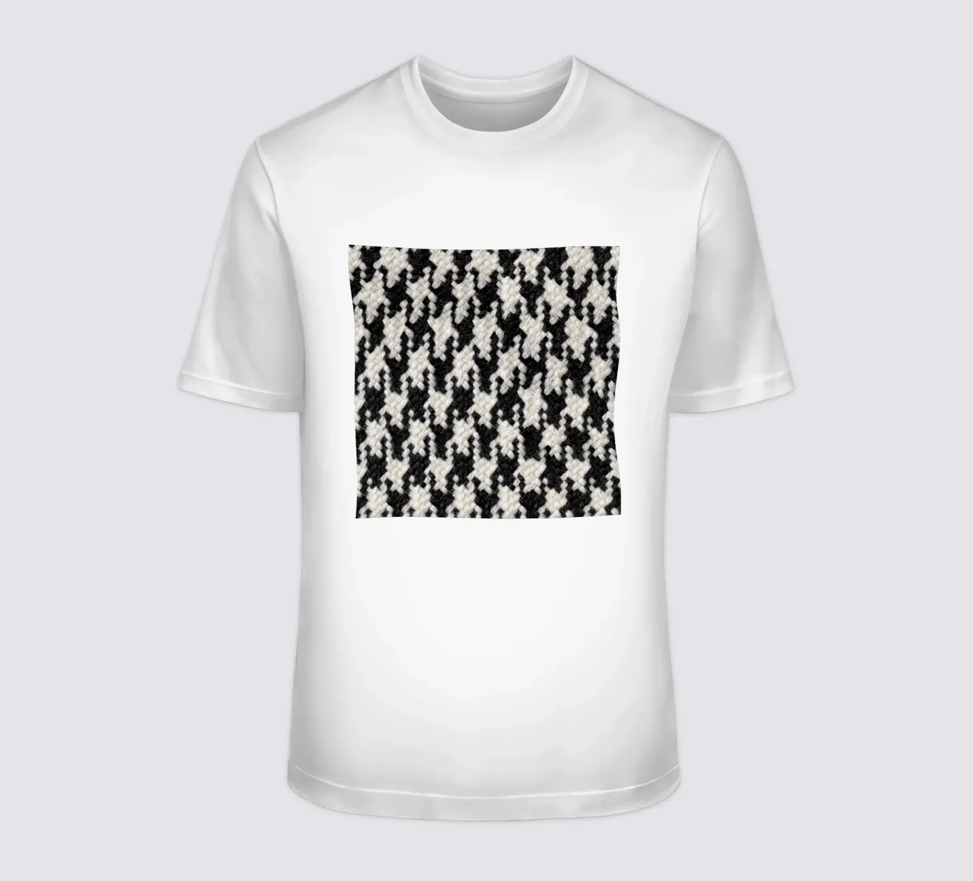 Houndstooth Pattern t-shirt da Curious Collections by Marielle Leenders