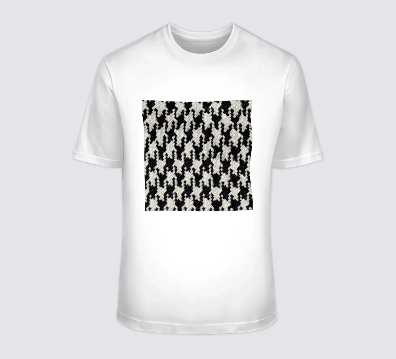 Houndstooth Pattern t-shirt de Curious Collections by Marielle Leenders