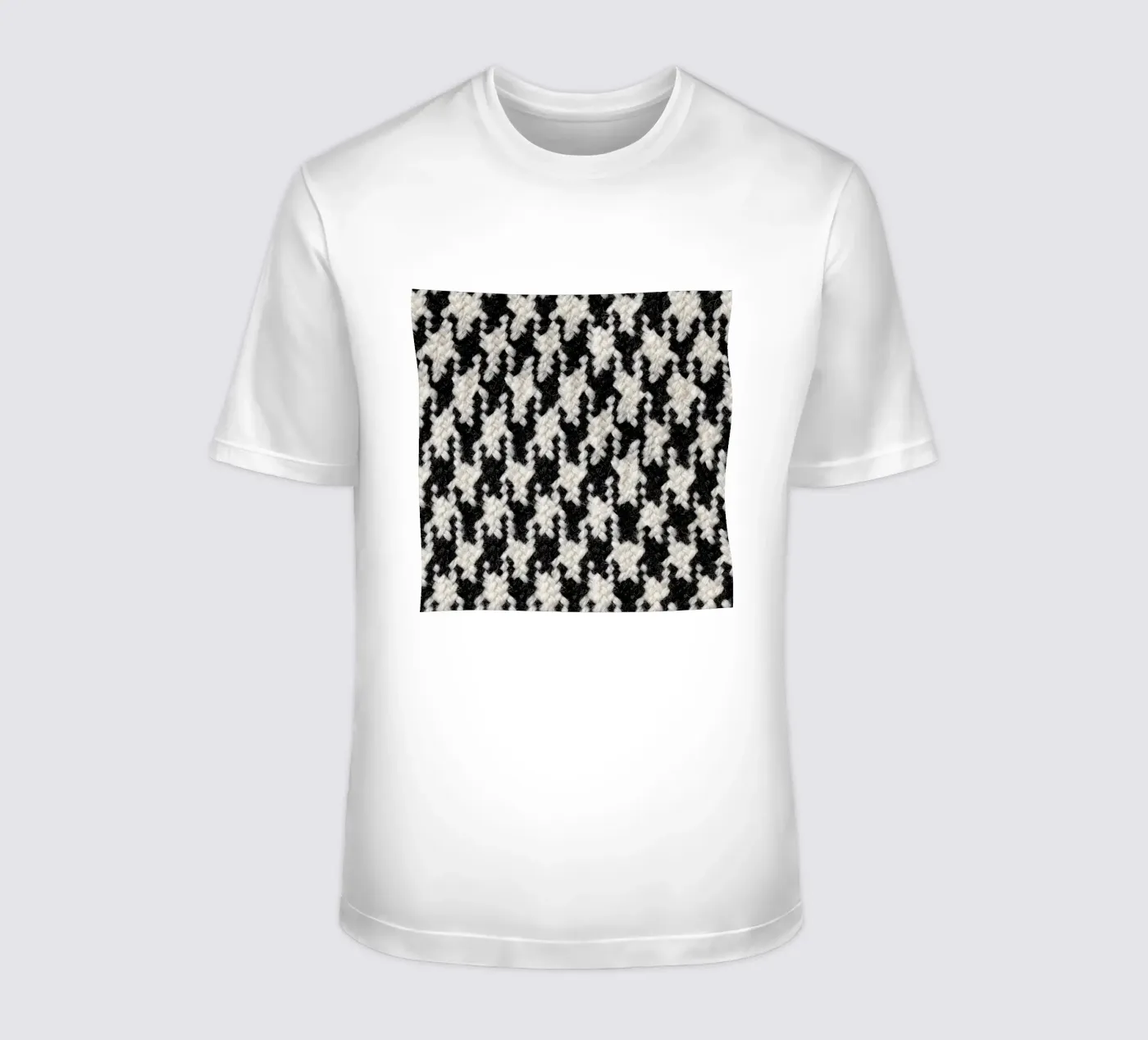 Houndstooth Pattern t-shirt da Curious Collections by Marielle Leenders