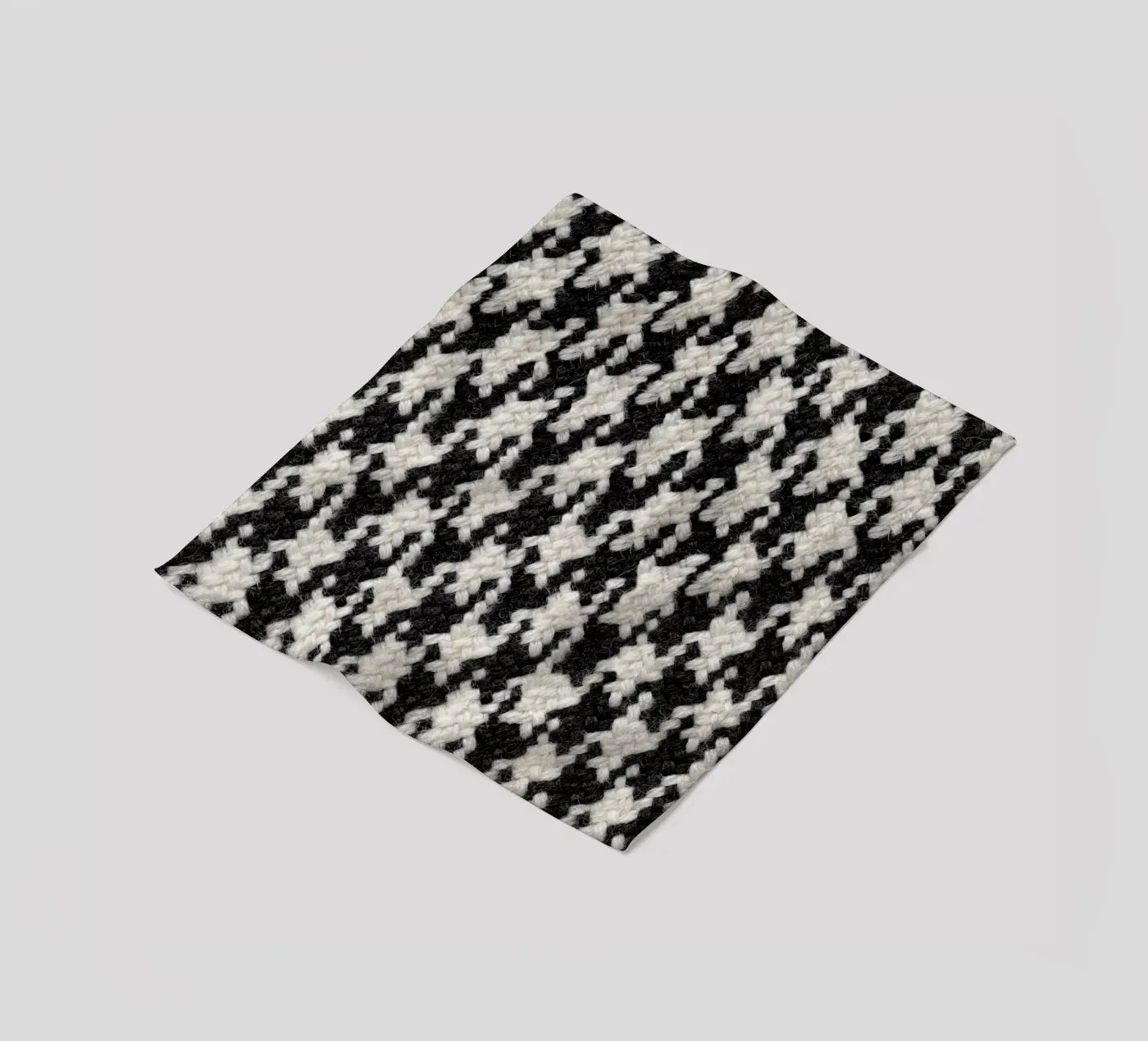 Houndstooth Pattern coperta in pile da Curious Collections by Marielle Leenders