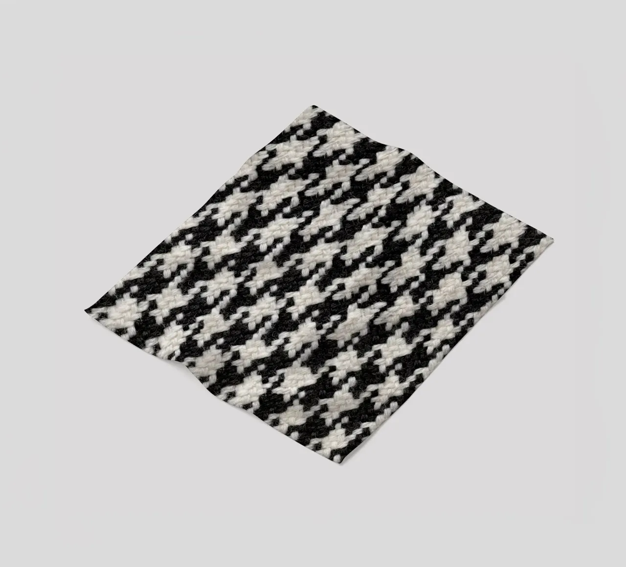 Houndstooth Pattern coperta in pile da Curious Collections by Marielle Leenders
