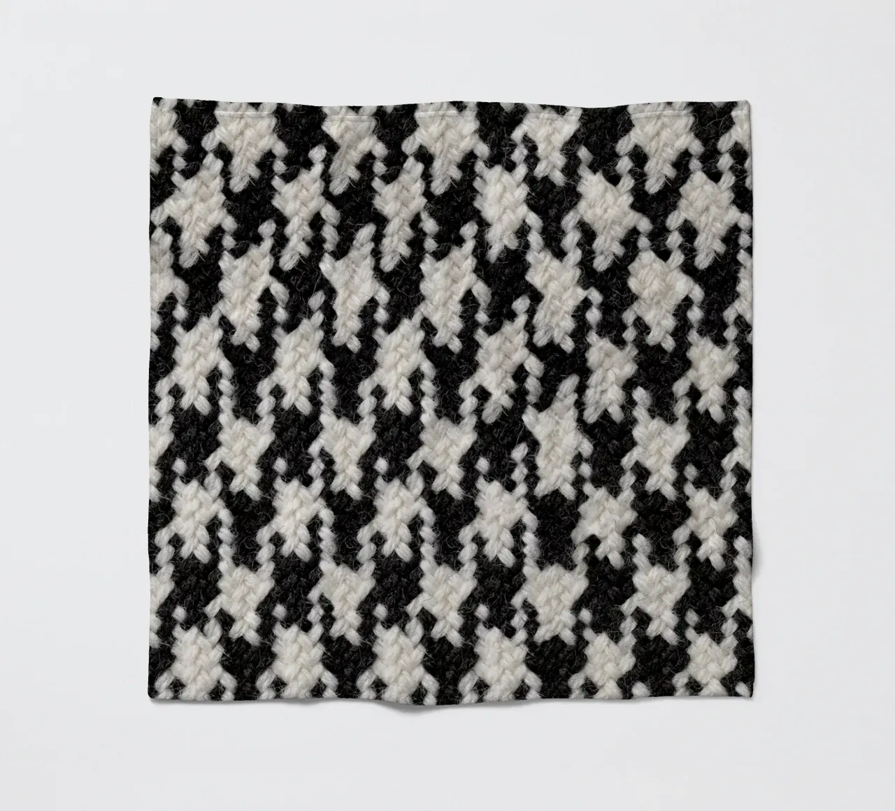 Houndstooth Pattern coperta in pile da Curious Collections by Marielle Leenders