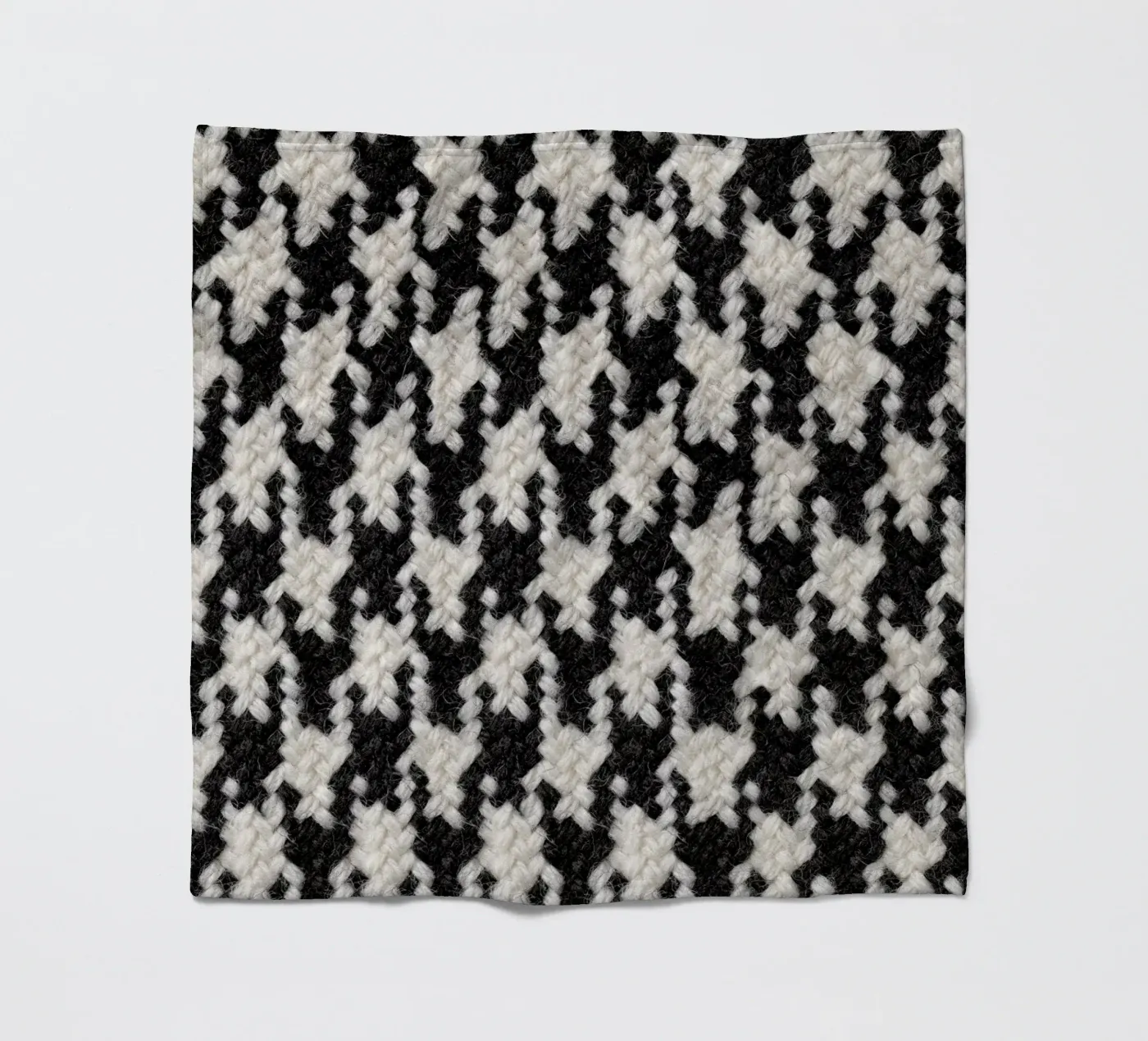 Houndstooth Pattern coperta in pile da Curious Collections by Marielle Leenders