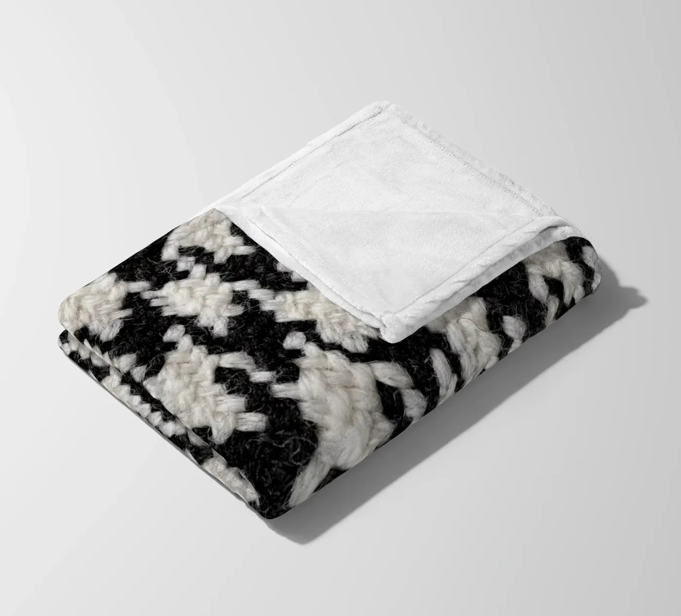 Houndstooth Pattern fleecedeken van Curious Collections by Marielle Leenders