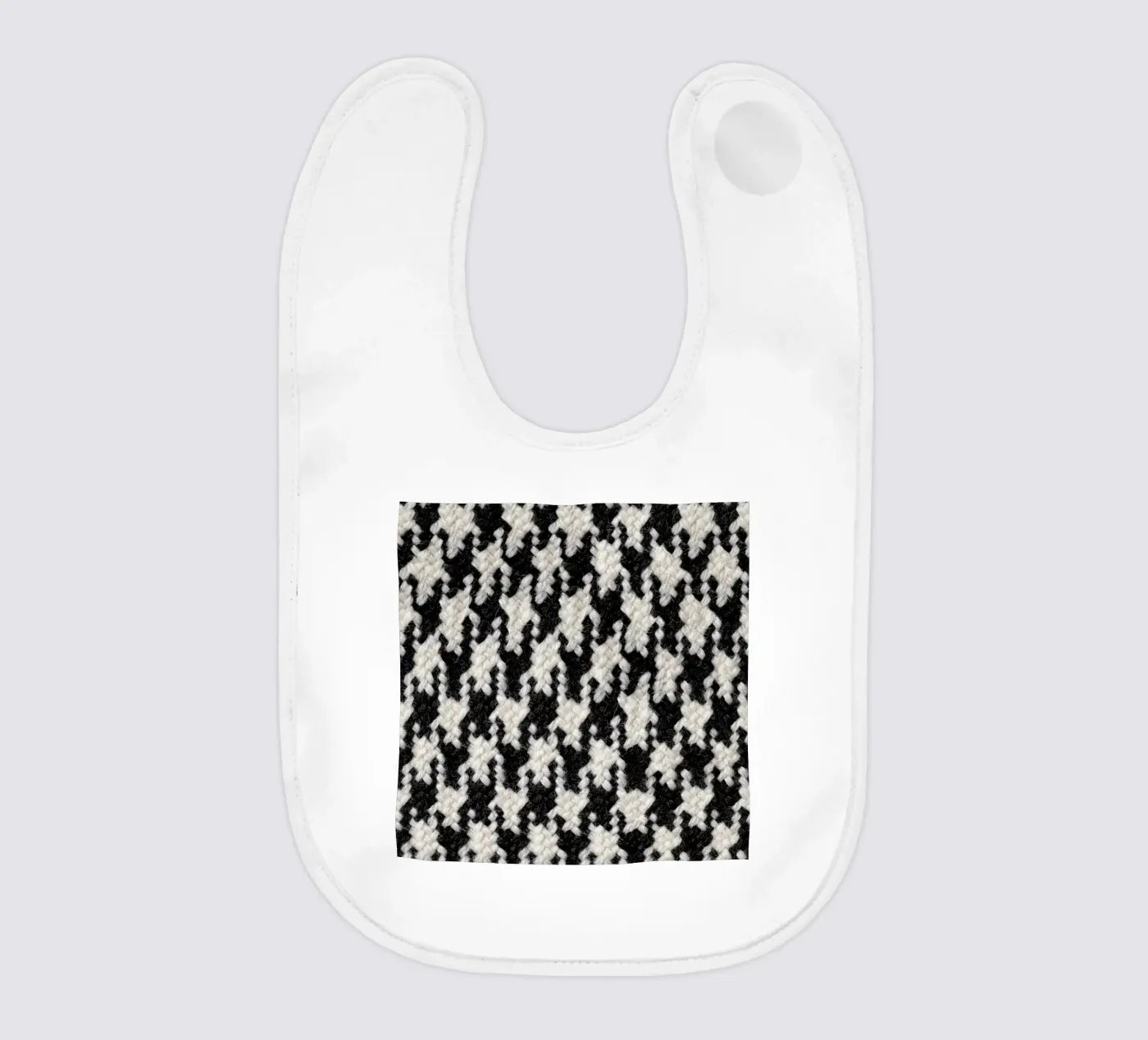 Houndstooth Pattern Babylätzchen von Curious Collections by Marielle Leenders
