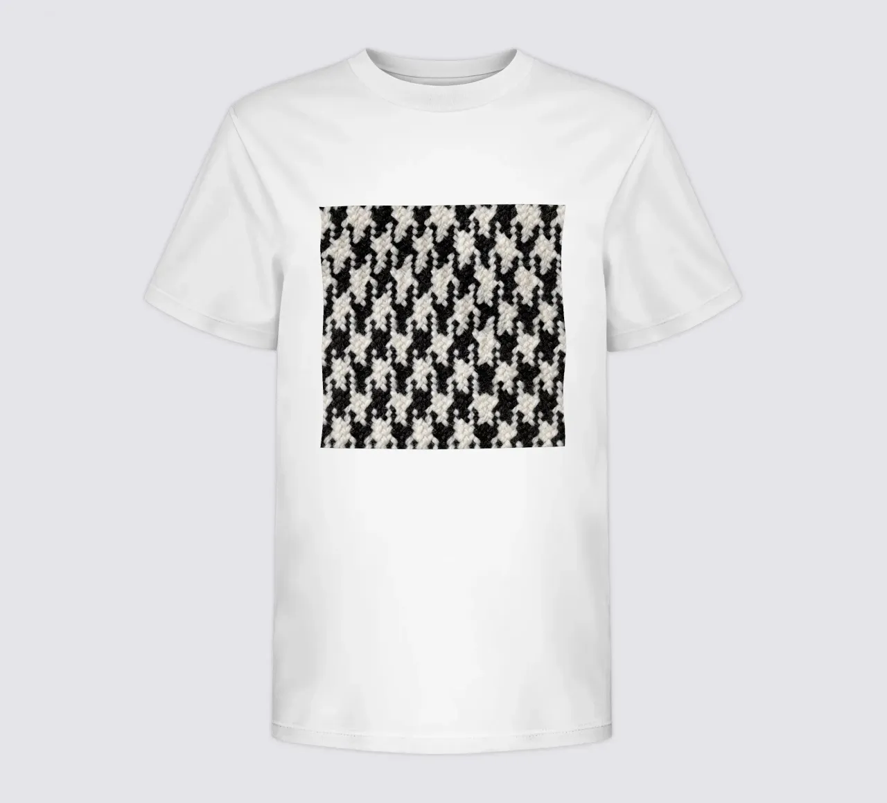 Houndstooth Pattern t-shirt bambini da Curious Collections by Marielle Leenders