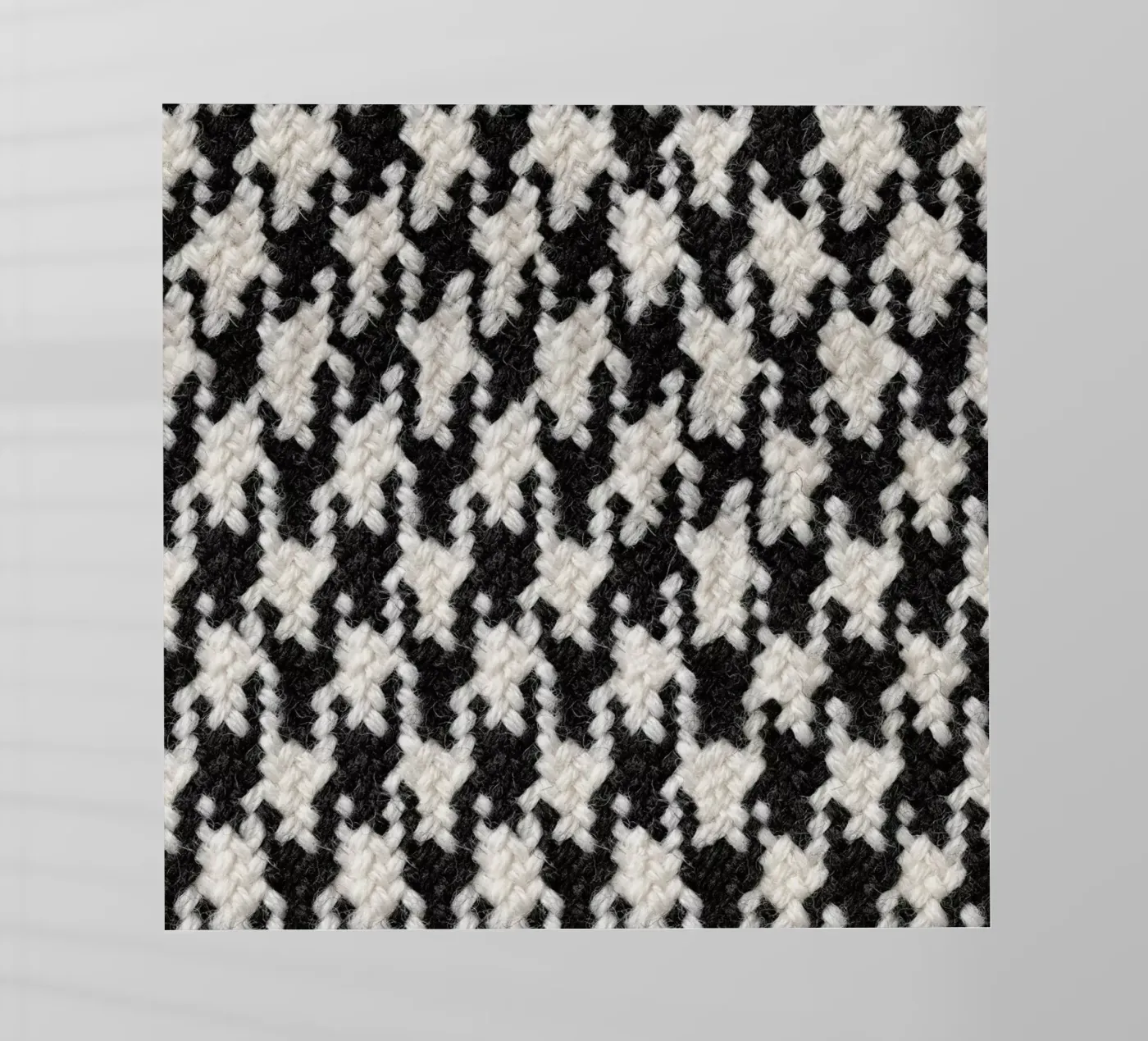 Houndstooth Pattern Backlit Folie von Curious Collections by Marielle Leenders