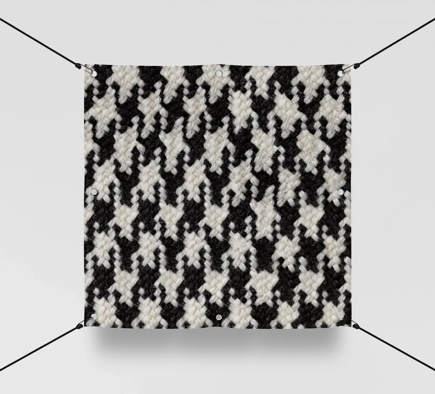 Houndstooth Pattern telo in pvc da Curious Collections by Marielle Leenders