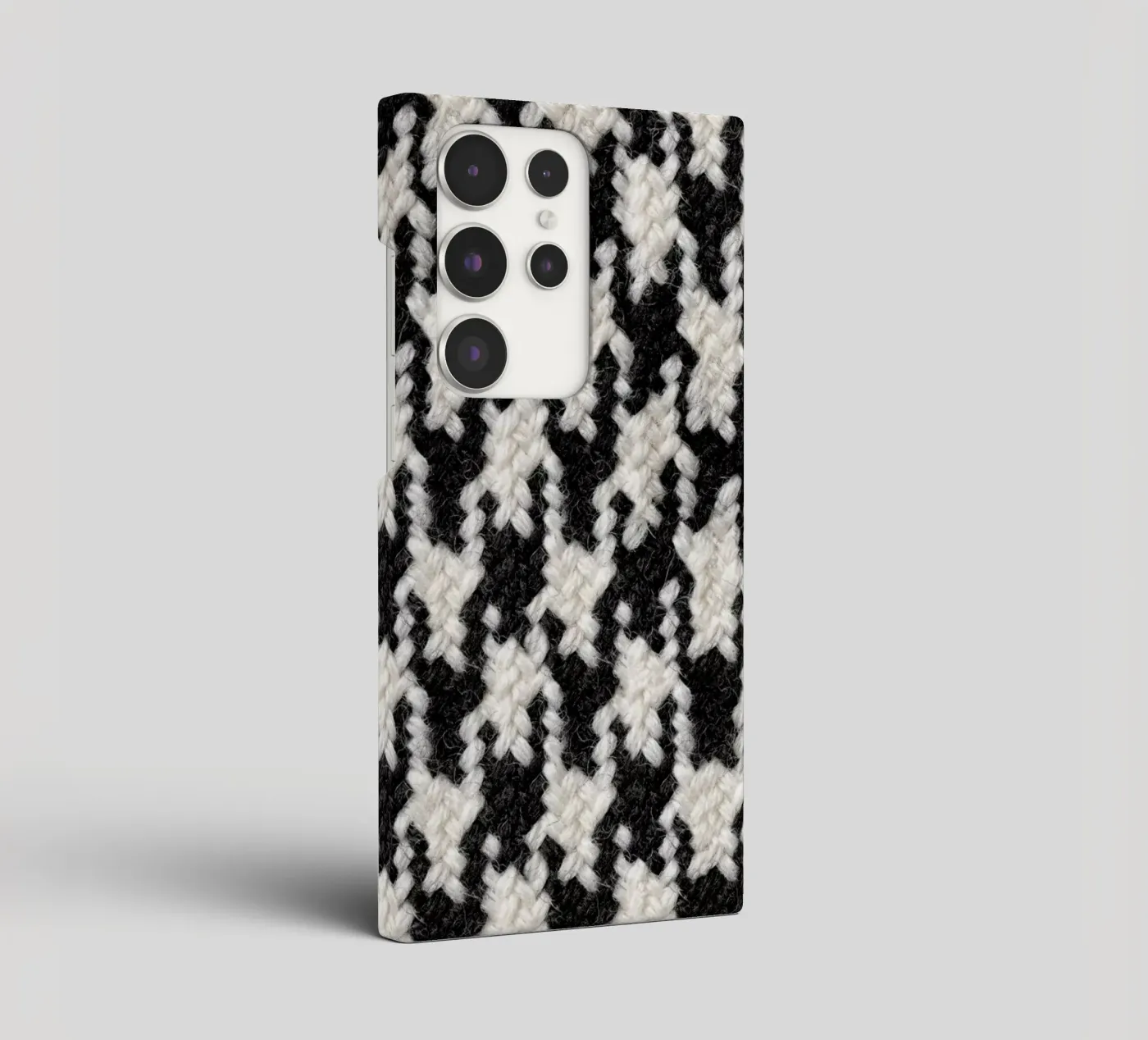 Houndstooth Pattern cover samsung da Curious Collections by Marielle Leenders