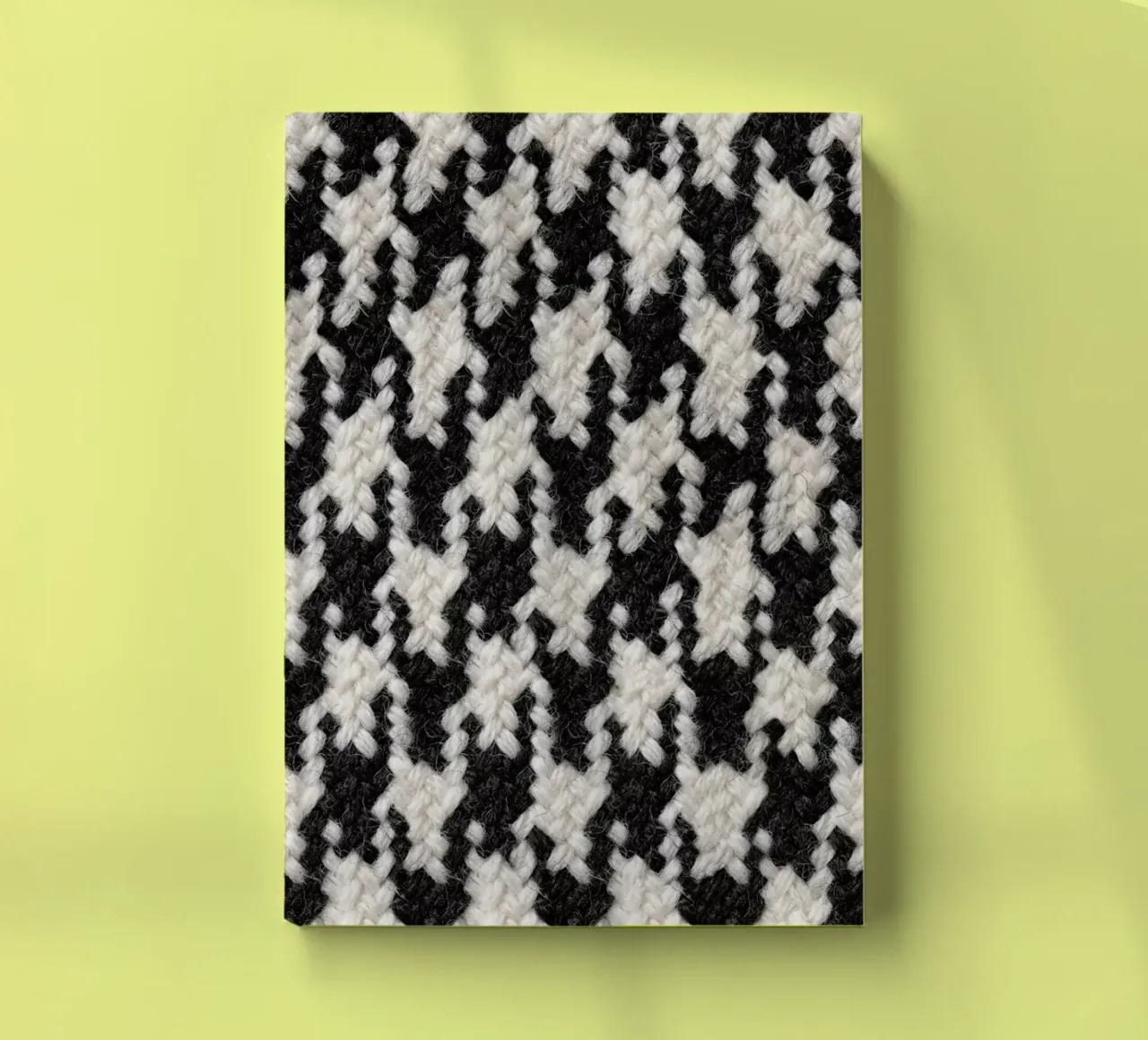 Houndstooth Pattern notebook by Curious Collections by Marielle Leenders
