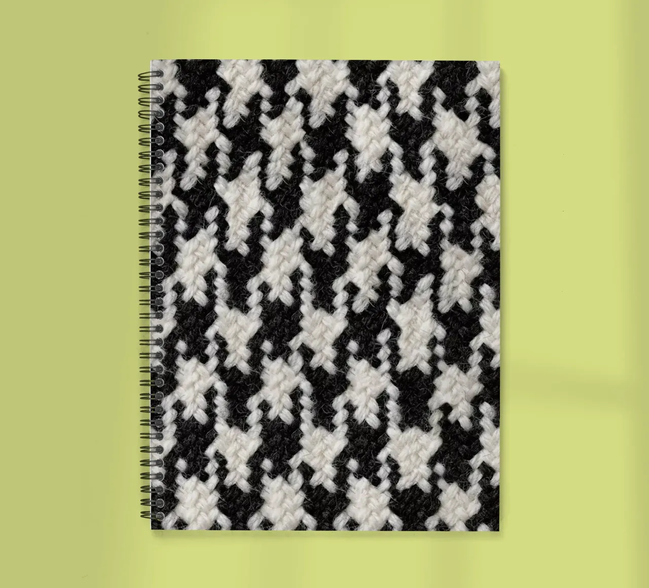Houndstooth Pattern diario ad anelli da Curious Collections by Marielle Leenders