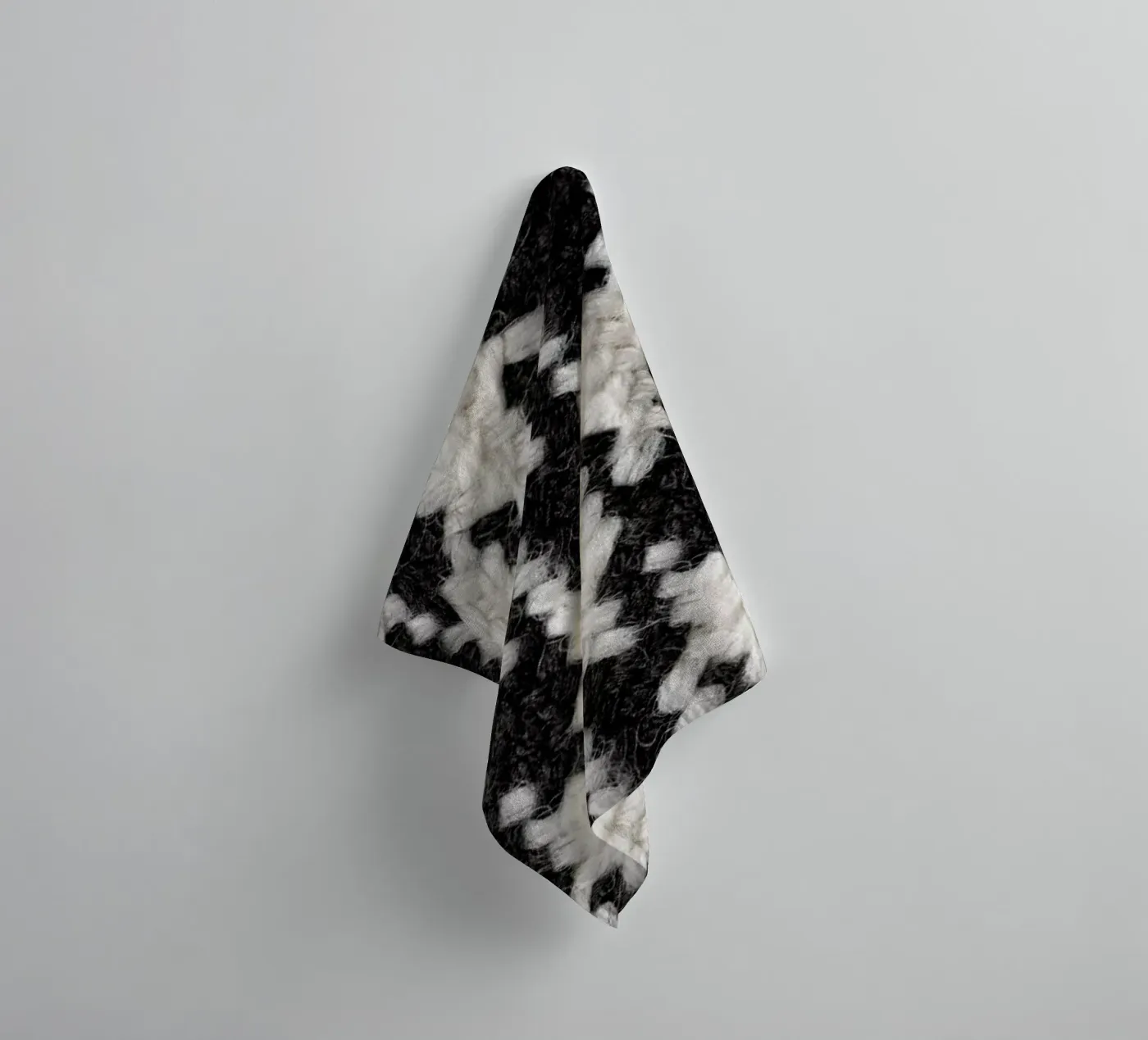 Houndstooth Pattern Handtuch von Curious Collections by Marielle Leenders
