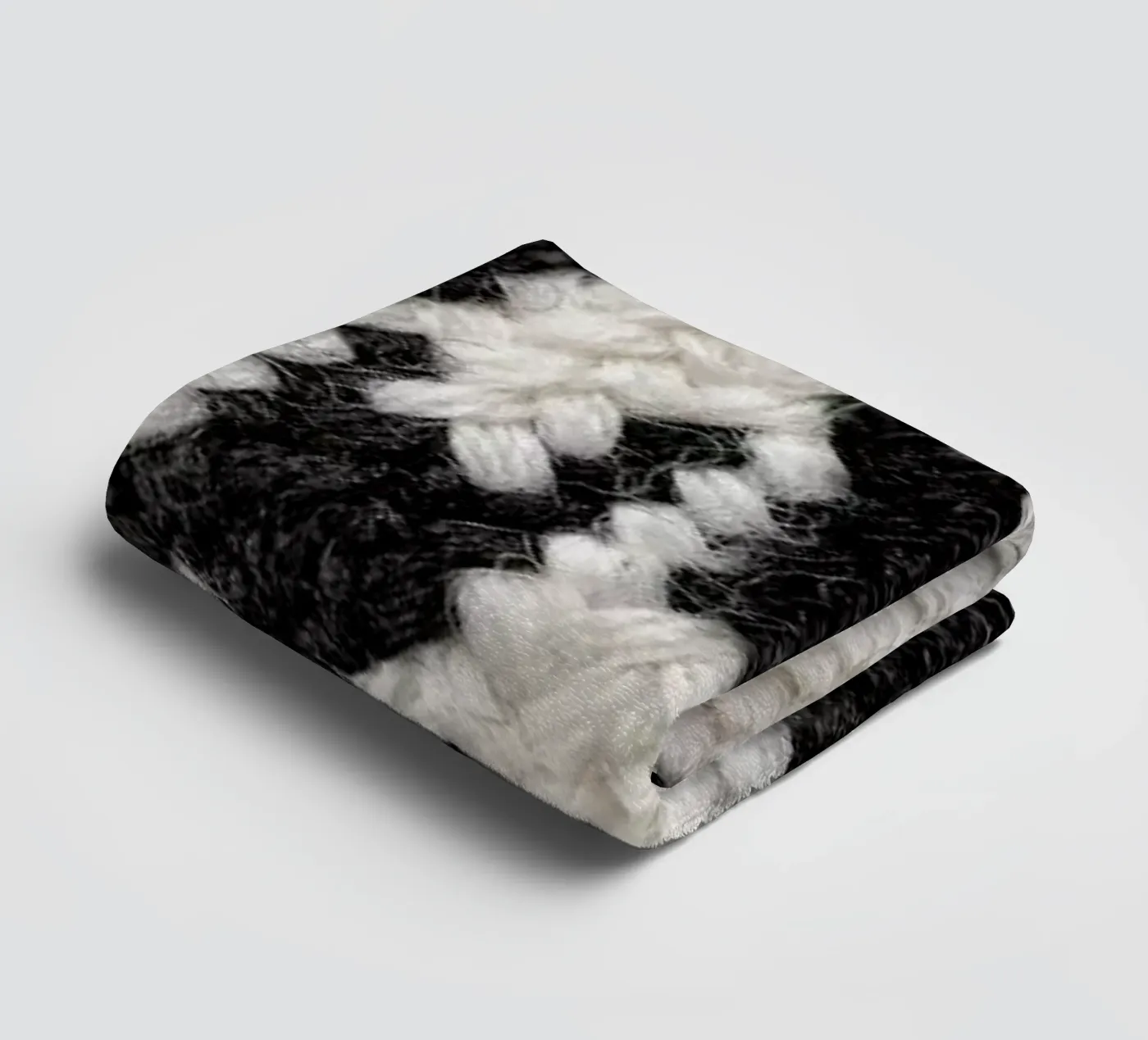 Houndstooth Pattern Handtuch von Curious Collections by Marielle Leenders