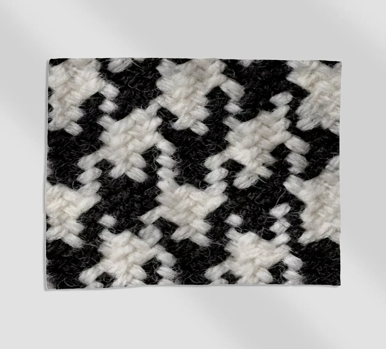 Houndstooth Pattern serviette de plage de Curious Collections by Marielle Leenders