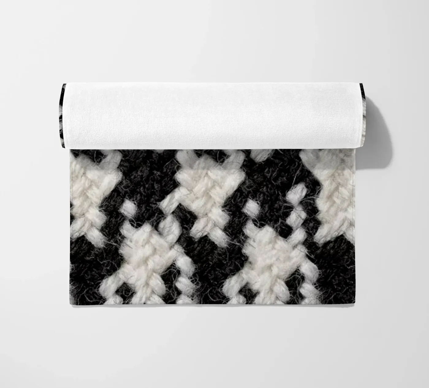 Houndstooth Pattern strandhanddoek van Curious Collections by Marielle Leenders