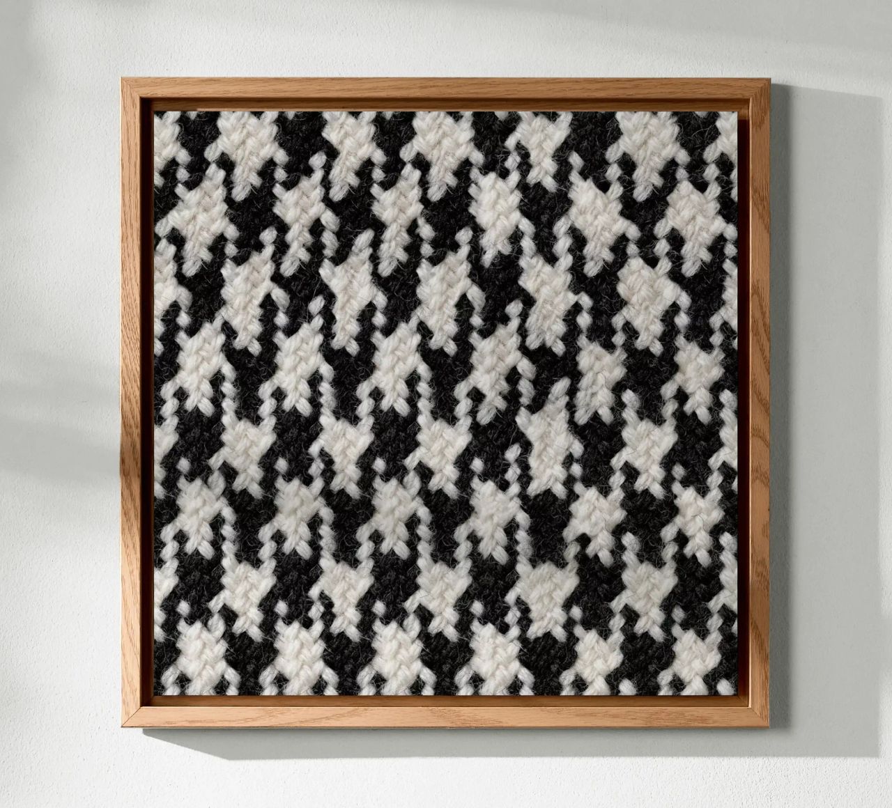 Houndstooth Pattern alluminio dibond da Curious Collections by Marielle Leenders