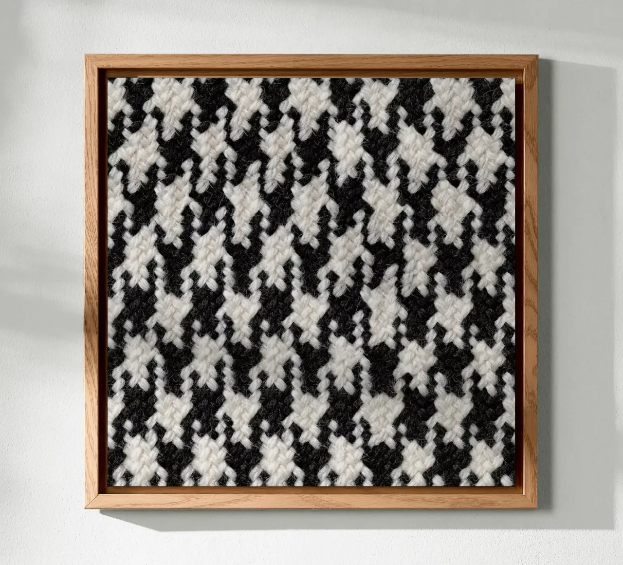 Houndstooth Pattern pannello forex da Curious Collections by Marielle Leenders