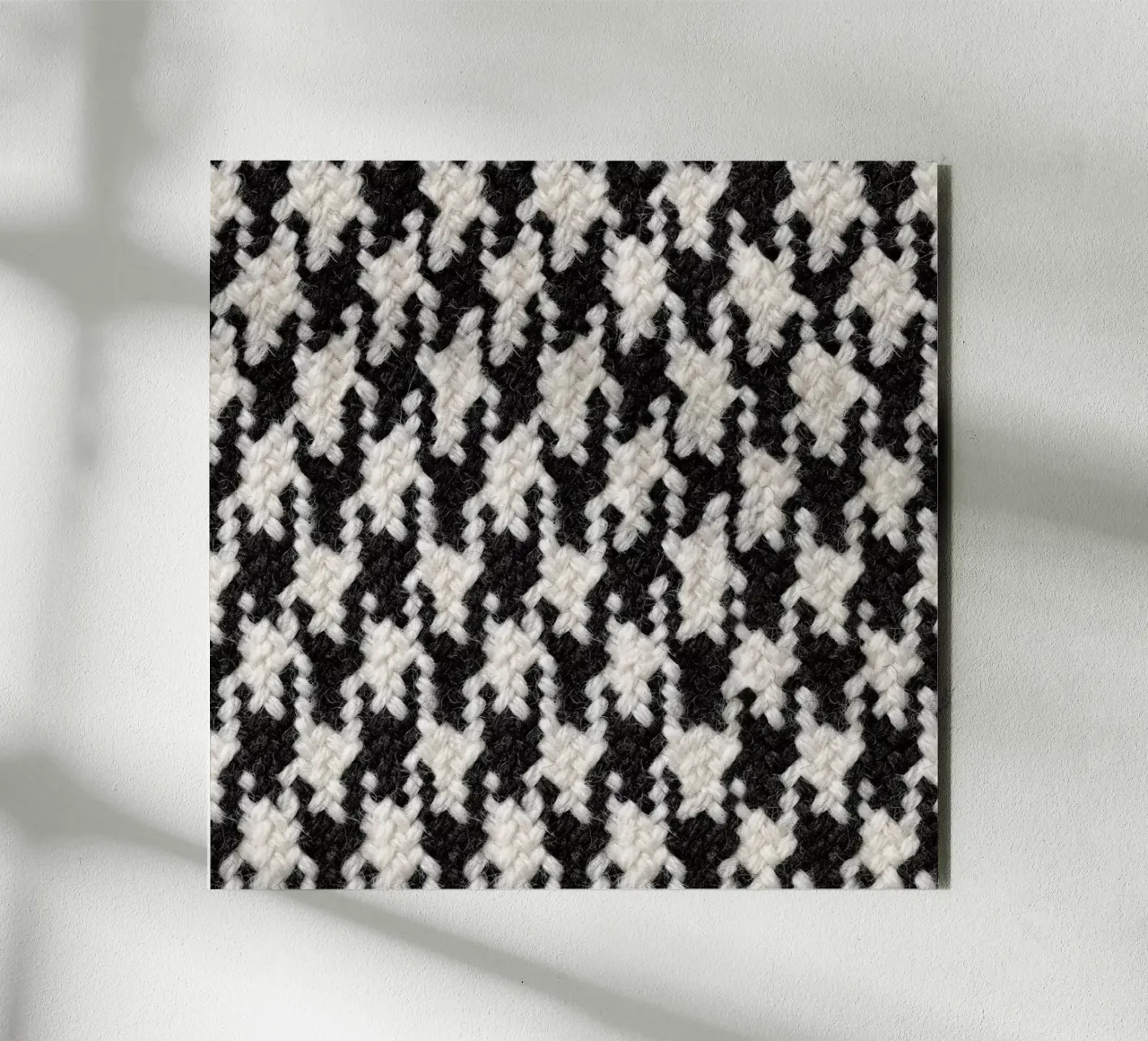 Houndstooth Pattern pannello forex da Curious Collections by Marielle Leenders