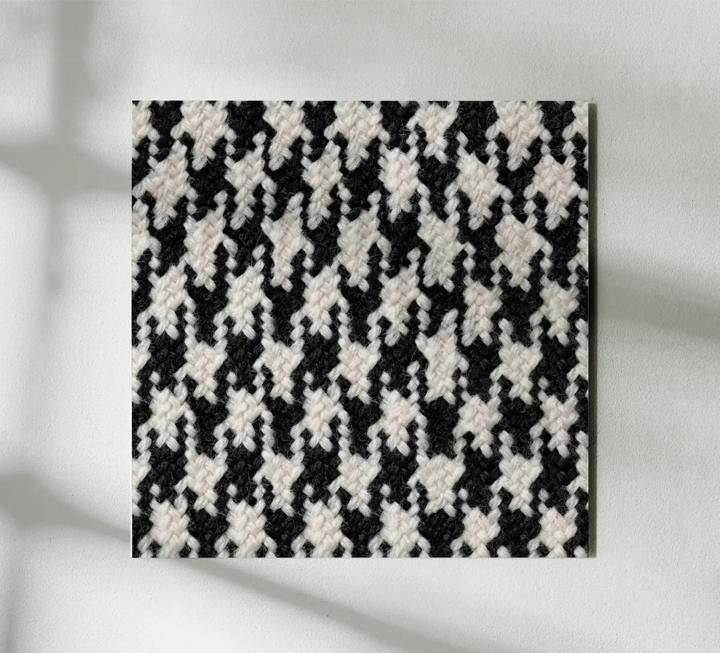 Houndstooth Pattern pannello forex da Curious Collections by Marielle Leenders