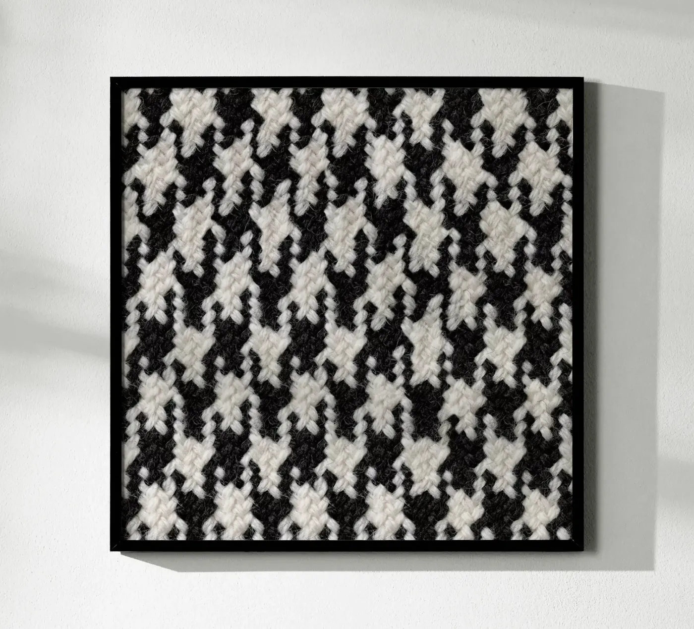 Houndstooth Pattern poster van Curious Collections by Marielle Leenders